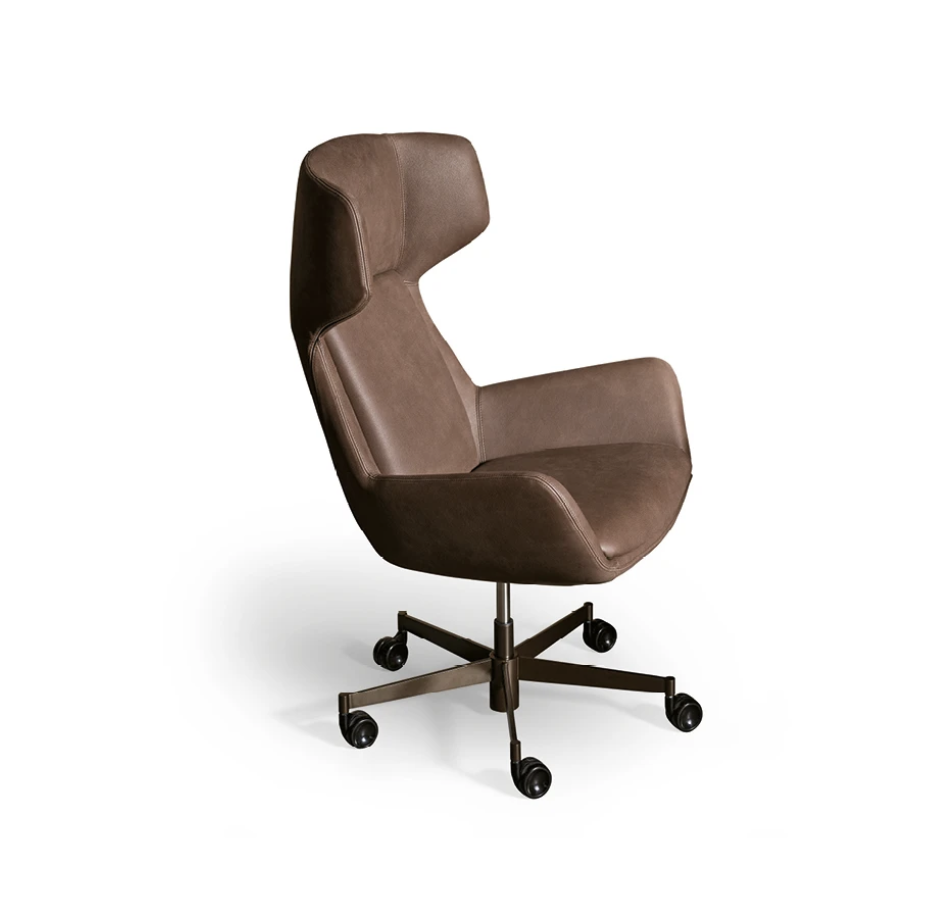 Офисные кресла Newton: высокая и низкая спинка