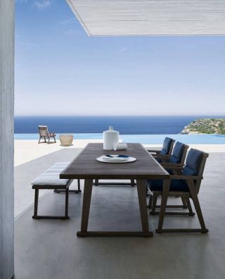 Уличное кресло Gio из тика