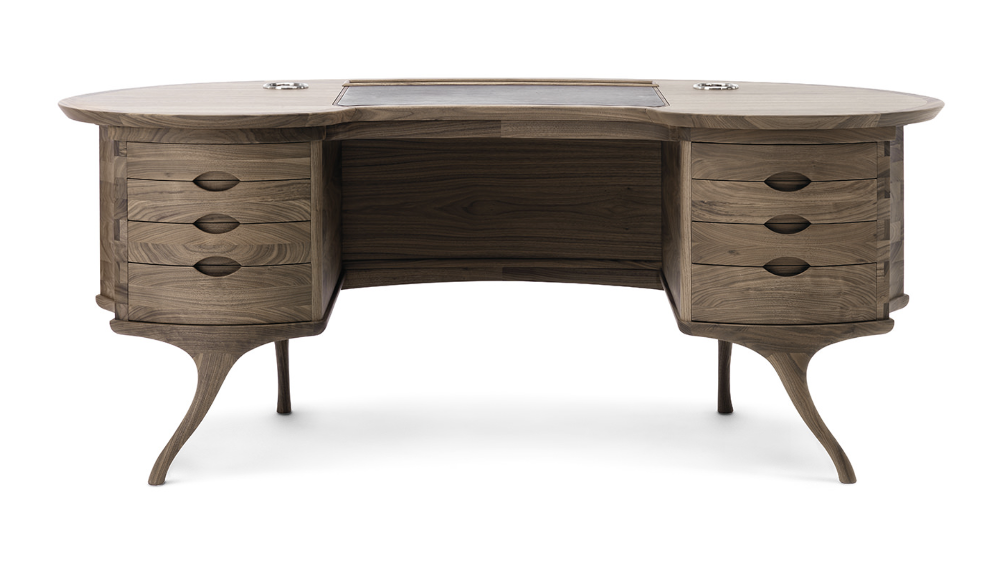 Письменный стол Bean от Roberto Lazzeroni для Ceccotti Collezioni