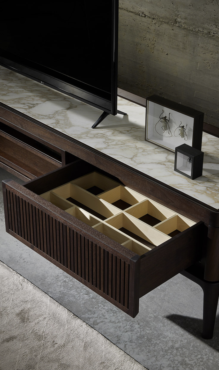 Элитная тумба под телевизор Full | Дизайн Роберто Лаццерони