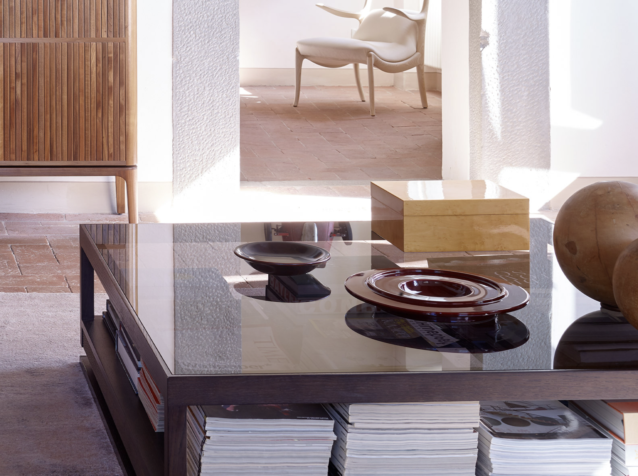 Журнальный столик I.C.S. | Дизайн Роберта Лаццерони