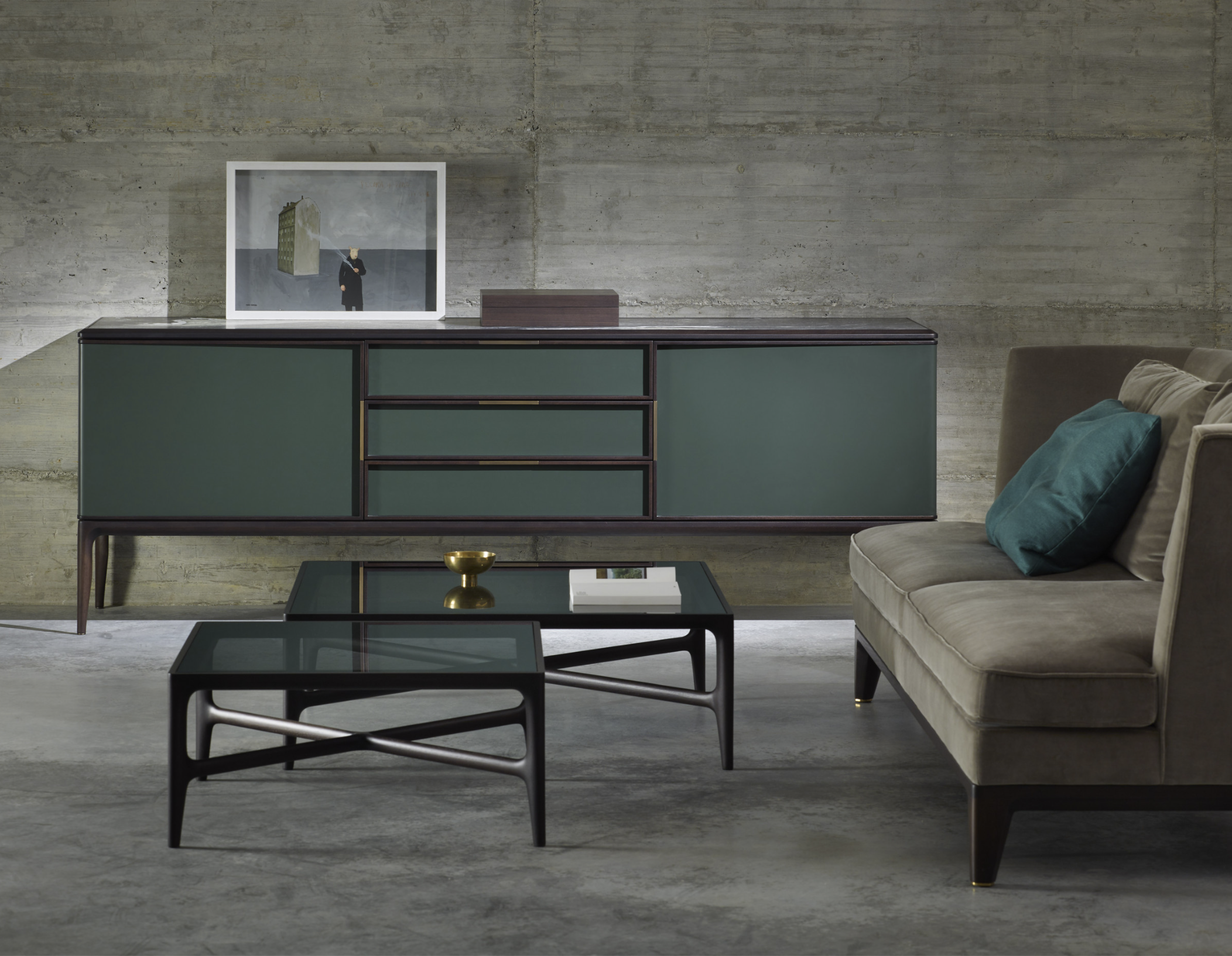 Диваны Caracalla: Элегантность и Комфорт от Ceccotti Collezioni