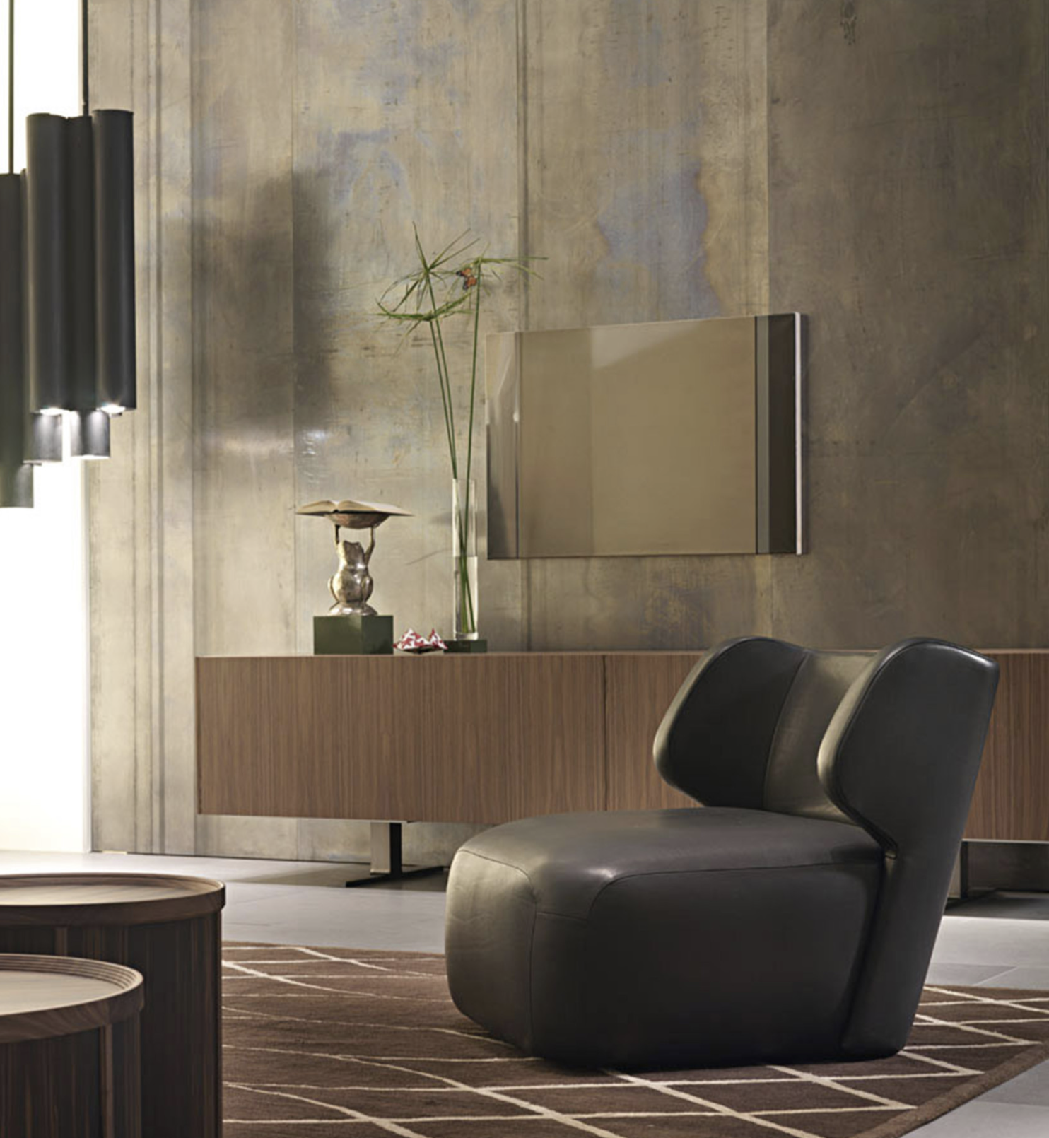 Серия мягкой мебели DC: Кресла-шезлонги DC 100/150 и Пуф DC 85