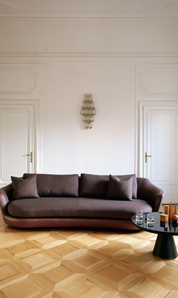 Изогнутый модульный диван DUO | Современный итальянский дизайн