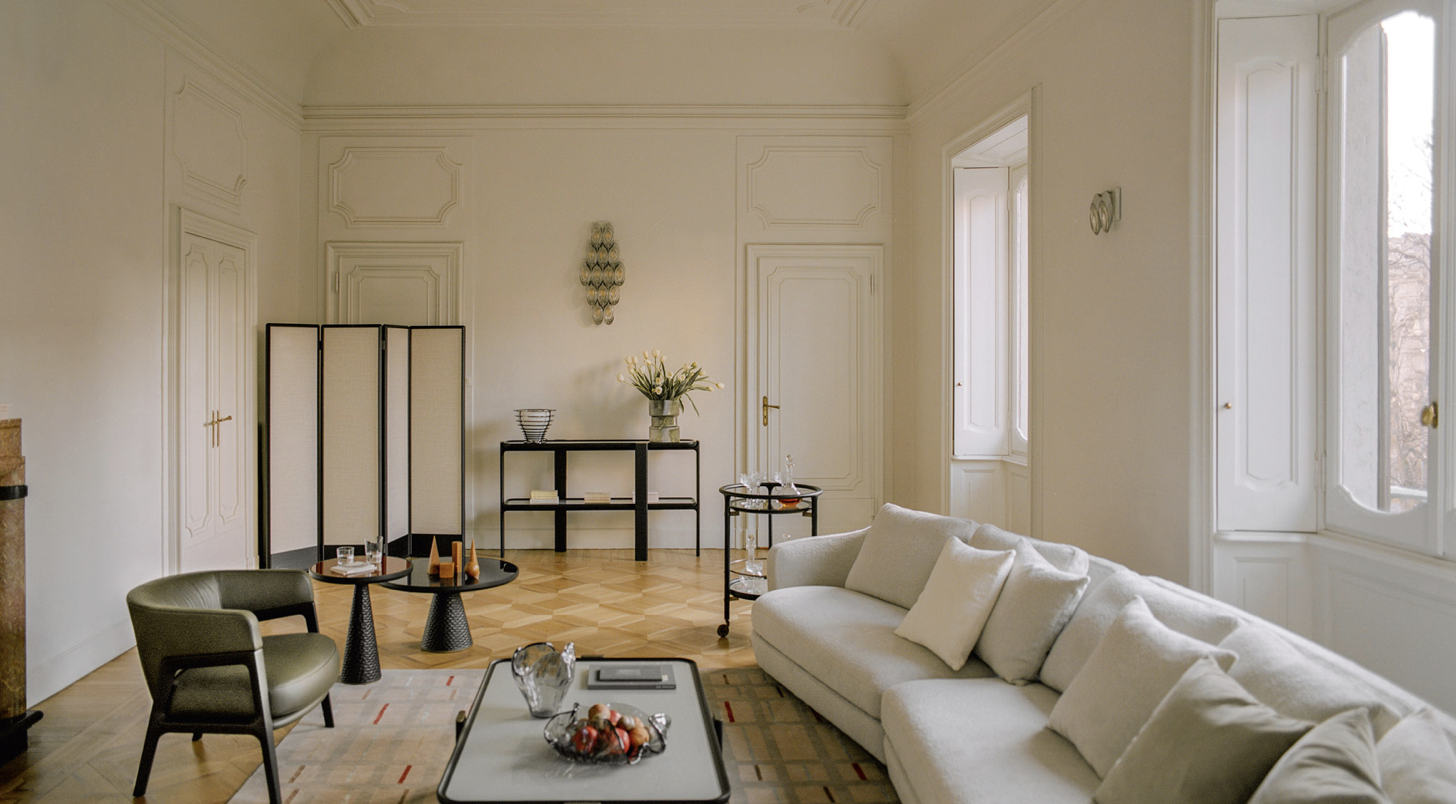 Изогнутый модульный диван DUO | Современный итальянский дизайн