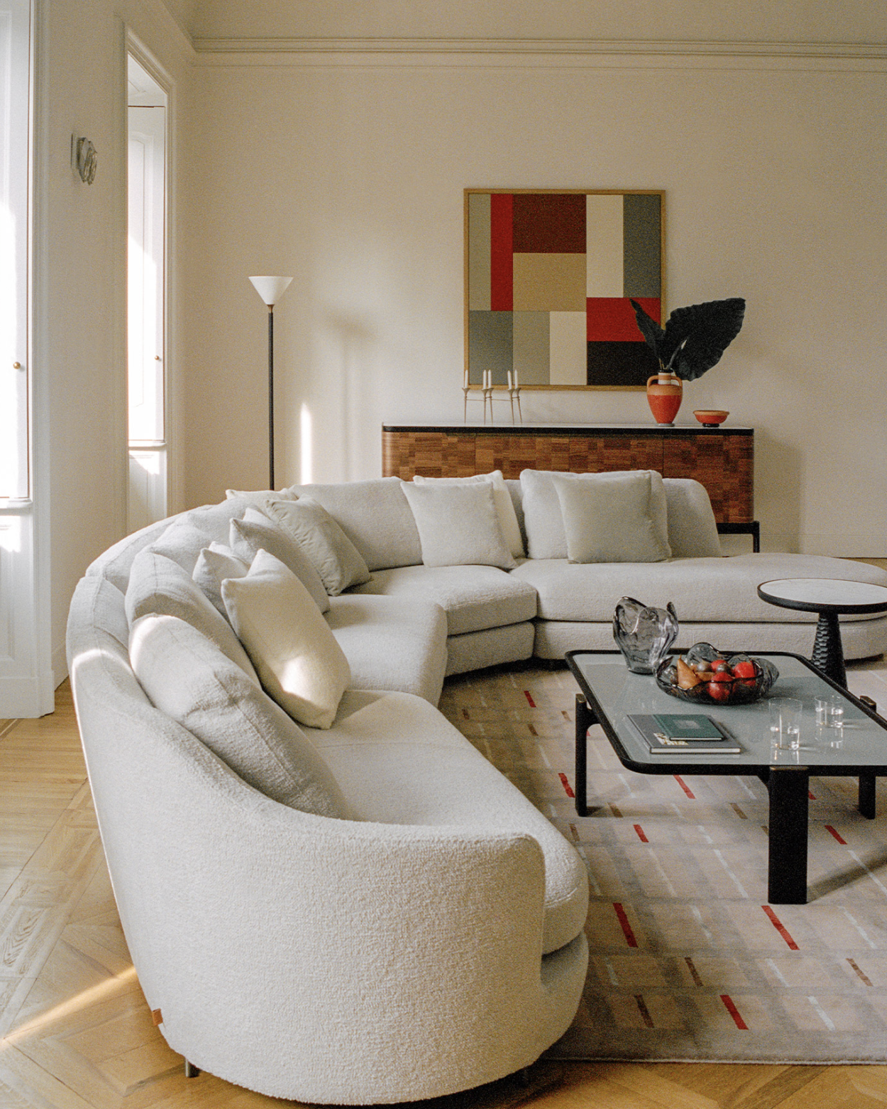 Изогнутый модульный диван DUO | Современный итальянский дизайн