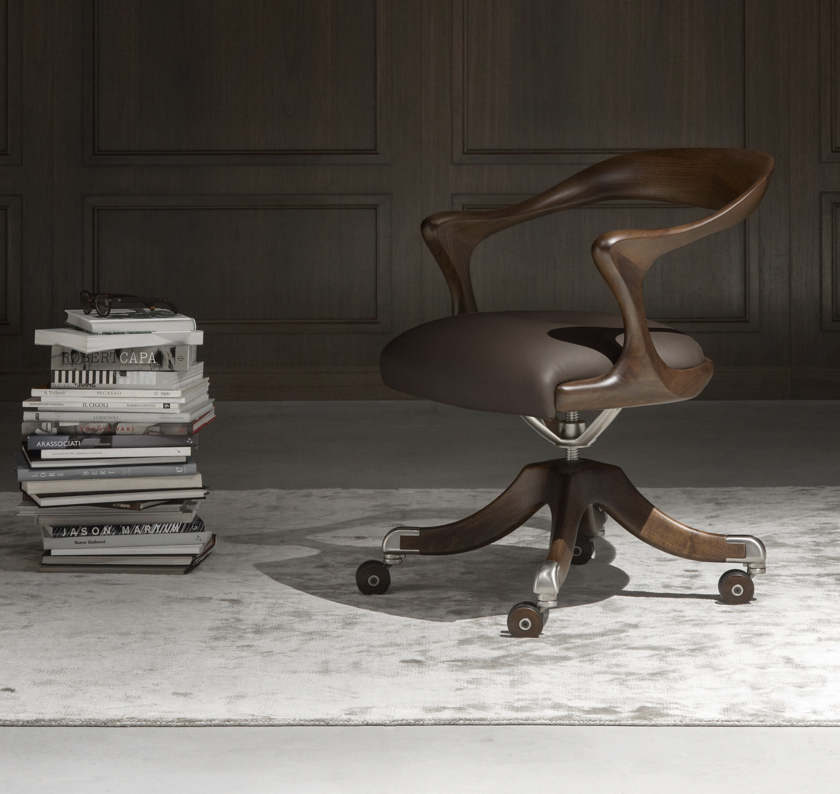 Дизайнерское офисное кресло Marlowe от Roberto Lazzeroni