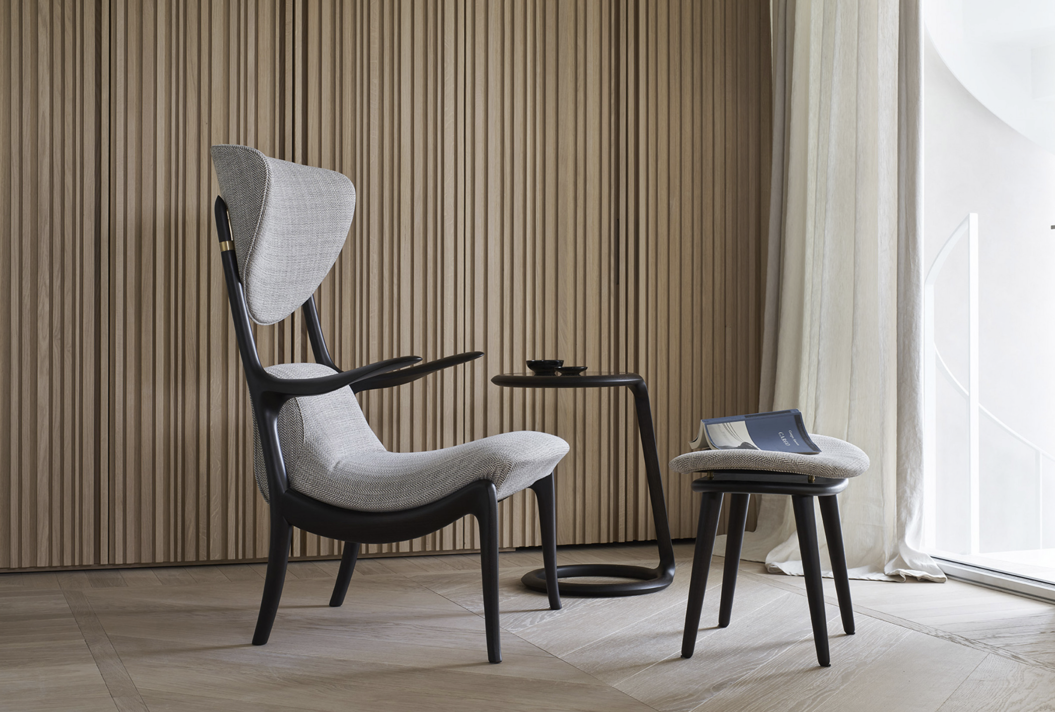 Кресло и пуф Star Trek от Роберто Лаззерони