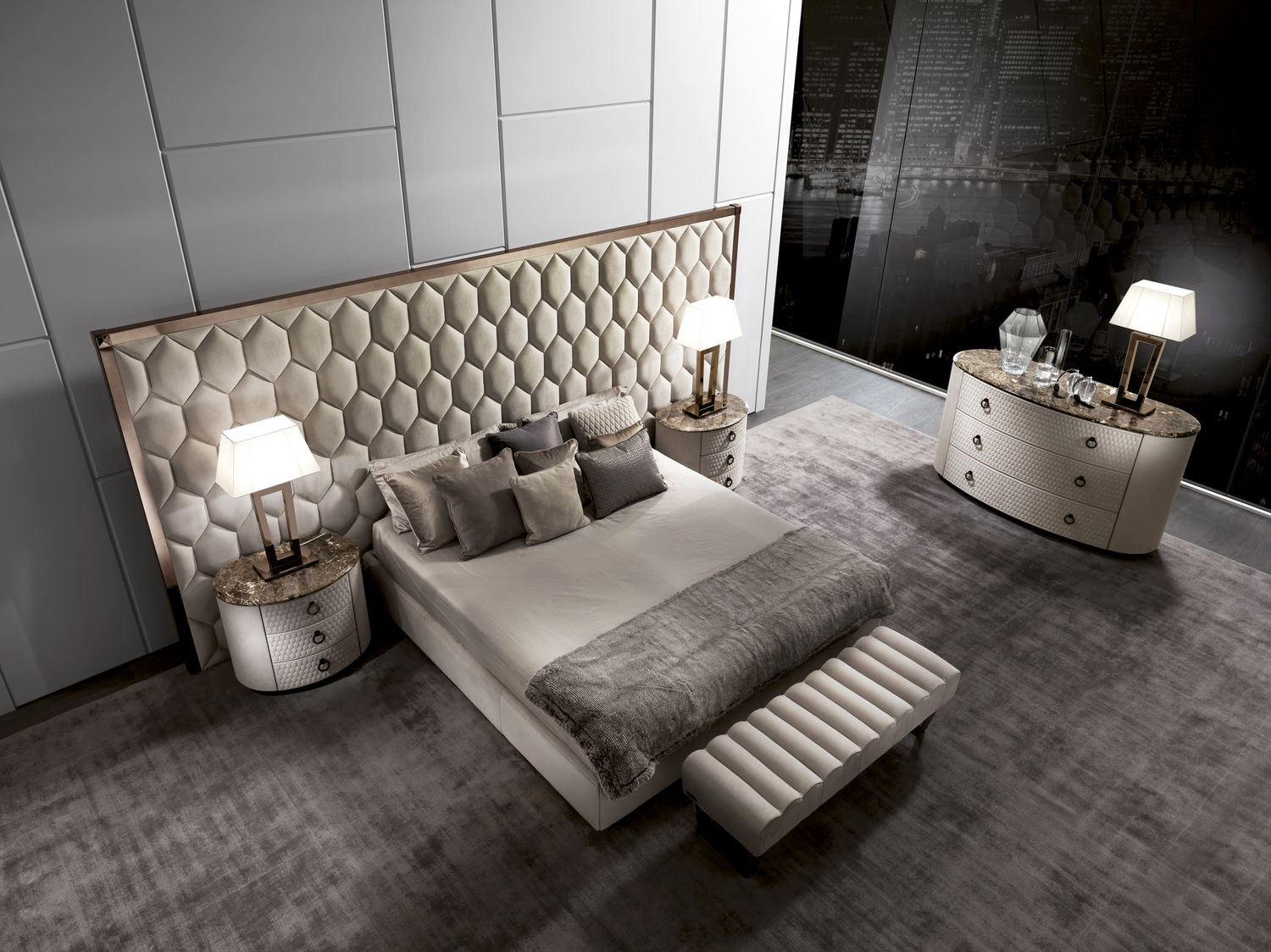 خزانة أدراج فوج بثلاثة أدراج