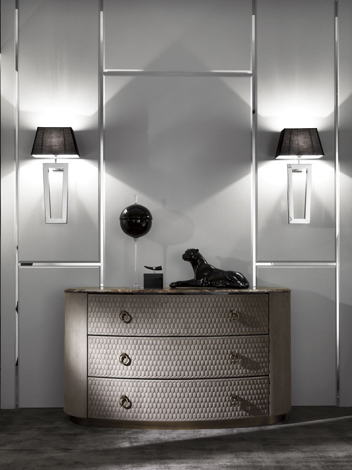 خزانة أدراج فوج بثلاثة أدراج