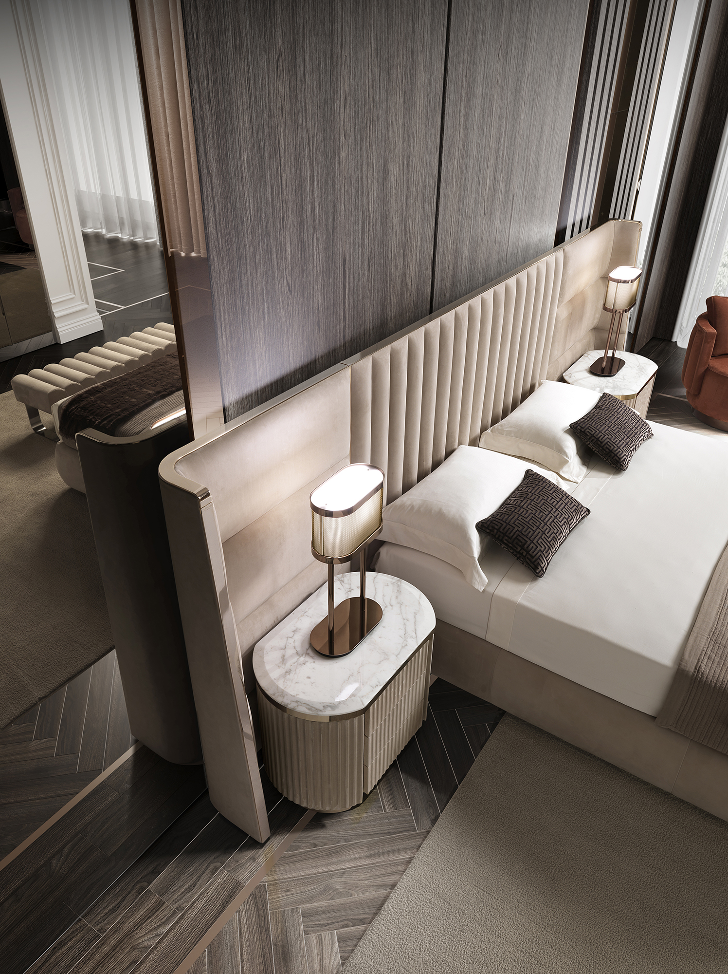 Двуспальная кровать Beverly Maxi