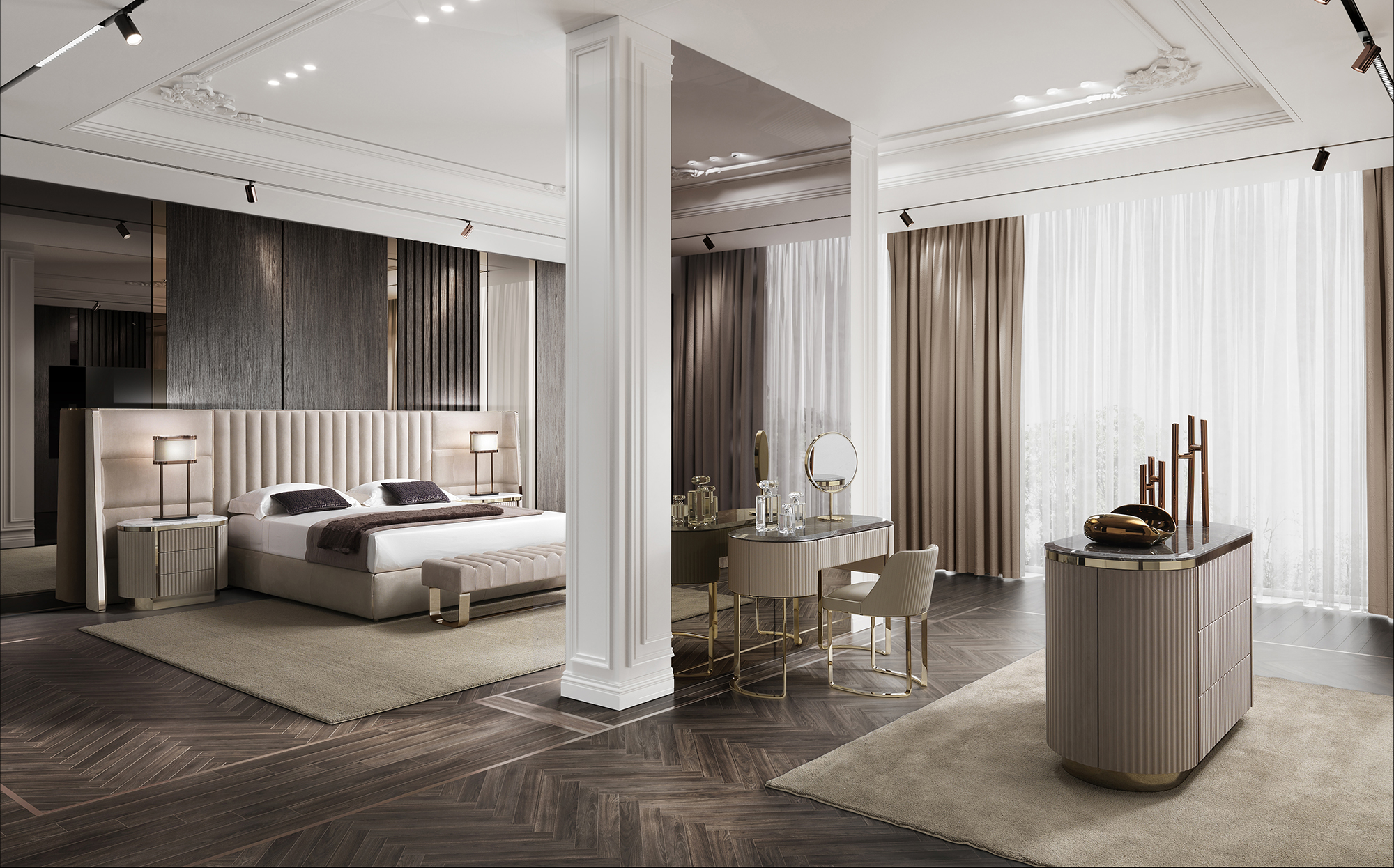 Двуспальная кровать Beverly Maxi