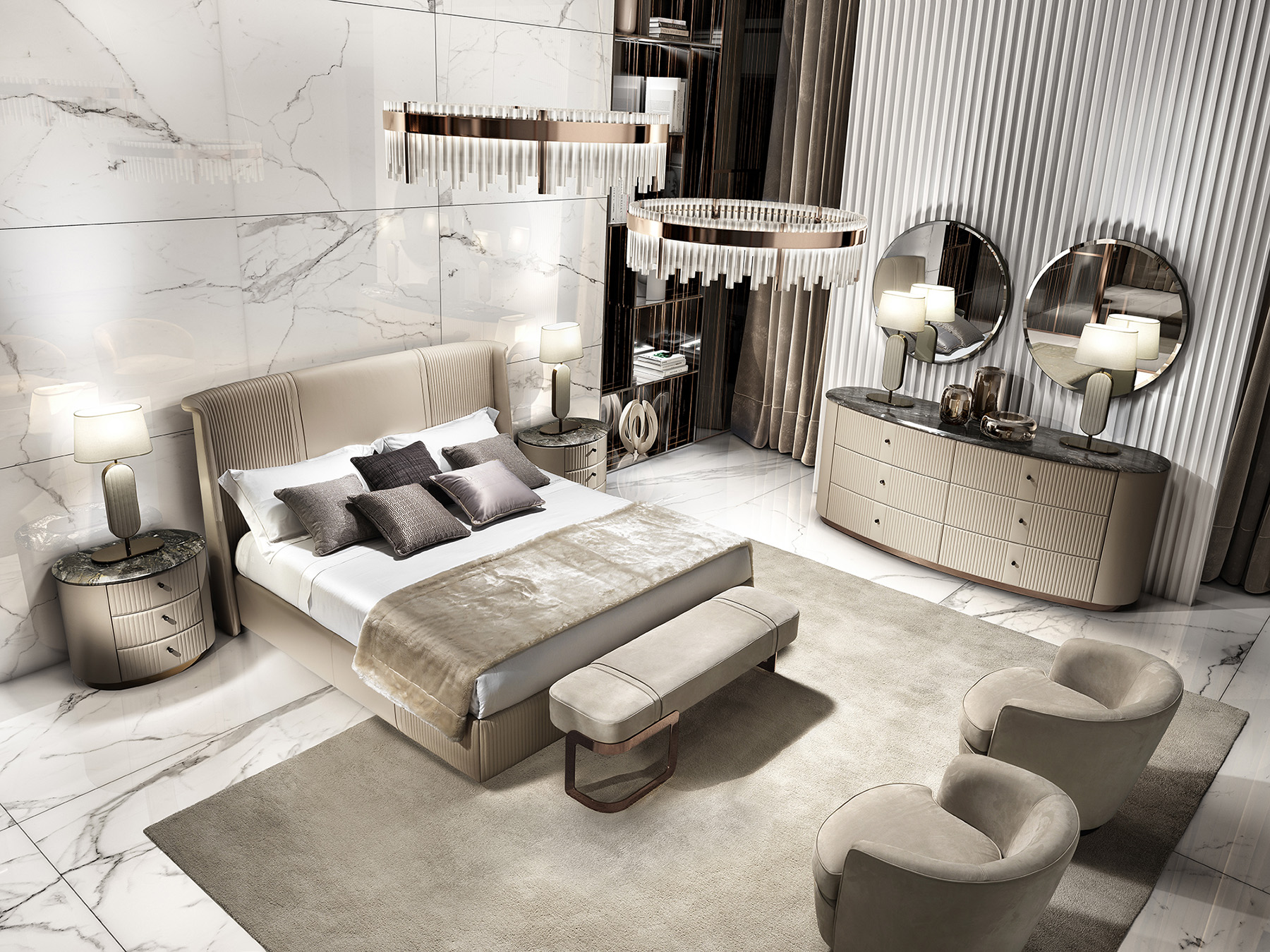 سرير كوكو المزدوج