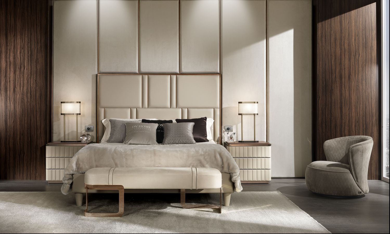 Элитная Итальянская Двуспальная Кровать