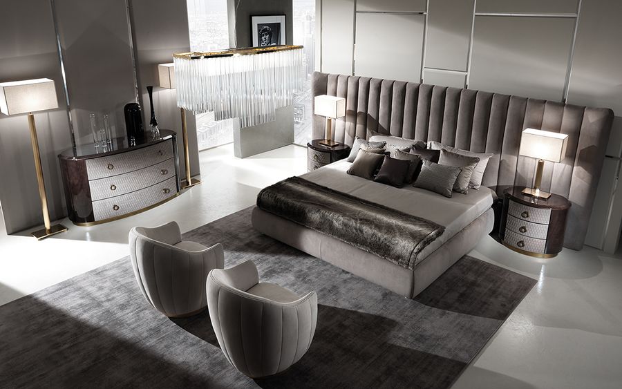 Двуспальная кровать Hermes Maxi