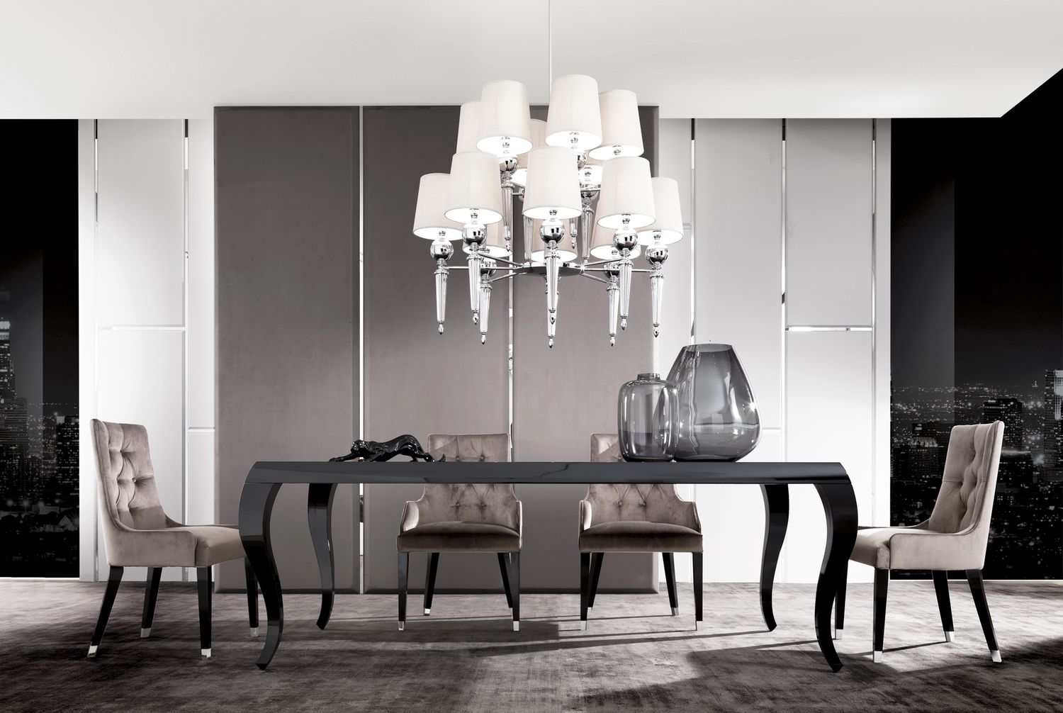 Кресла Byron Capitonne на высоких ножках