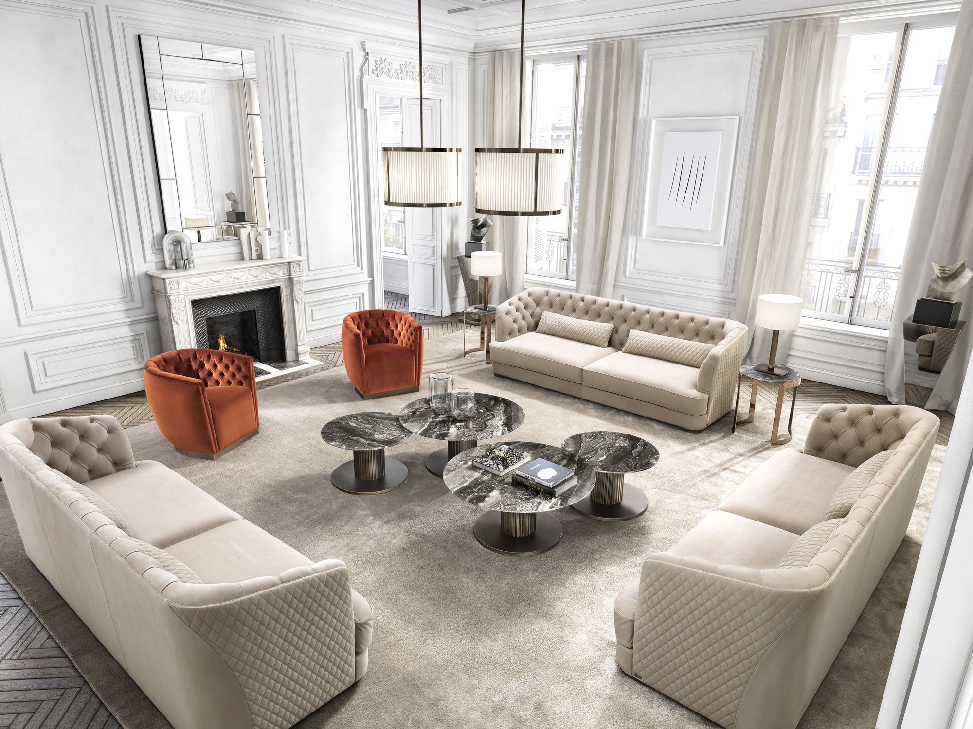 Итальянское кресло Epoque