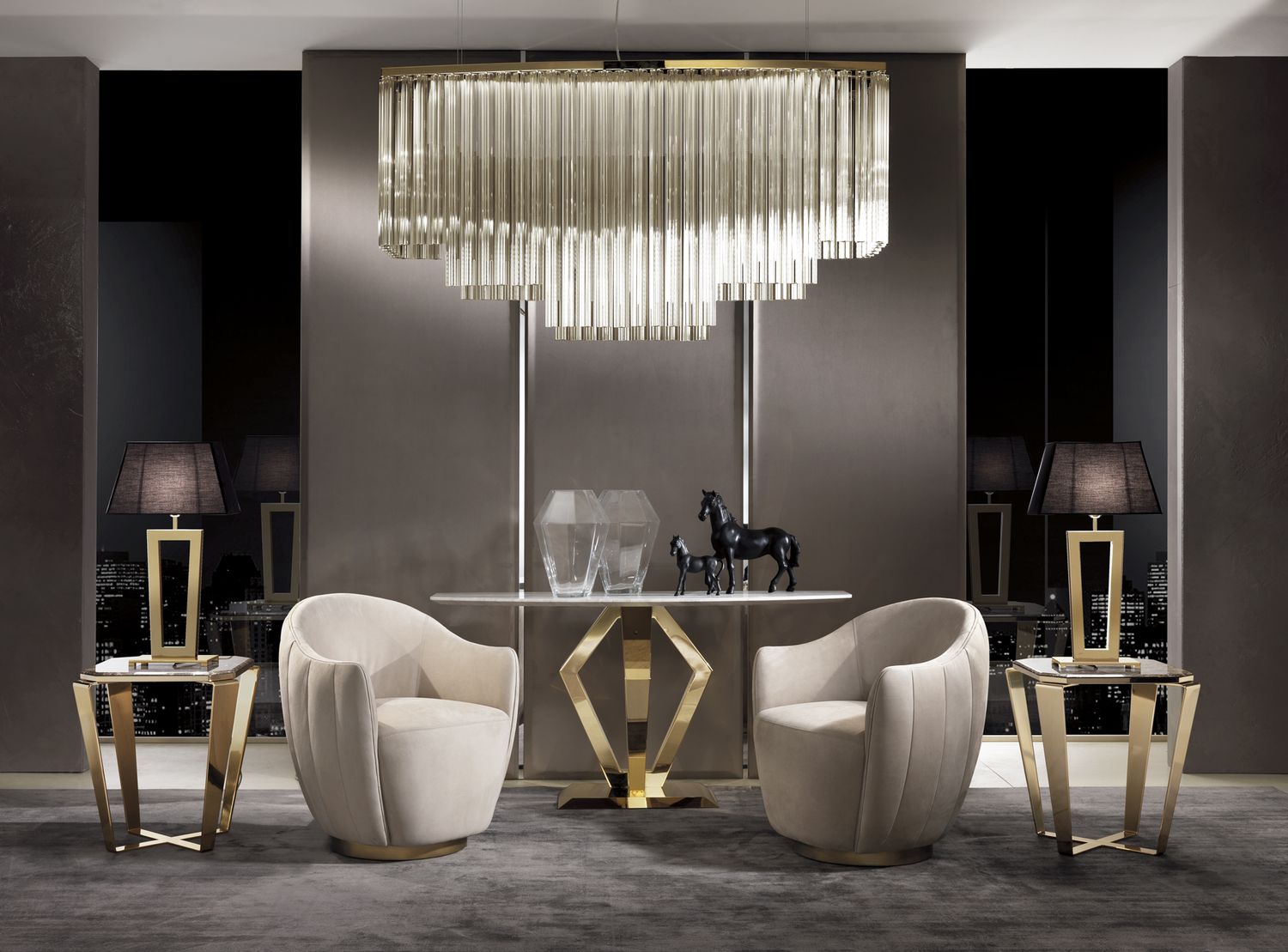 Поворотное кресло Hermes