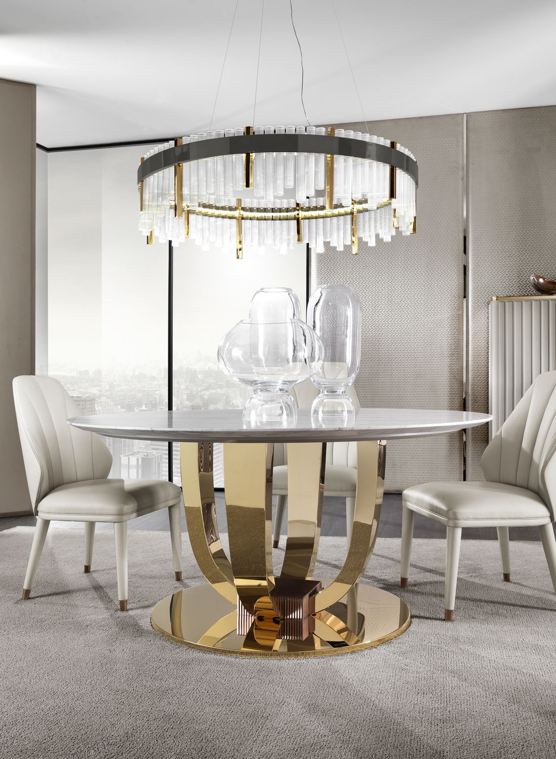 Круглый стол Hermes Round от DV Home Collection