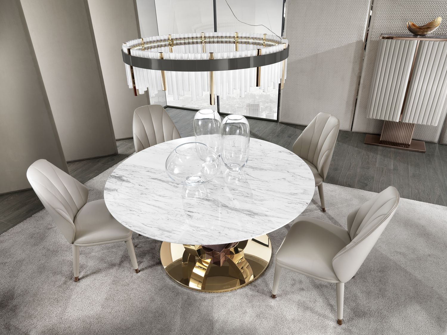 Круглый стол Hermes Round от DV Home Collection