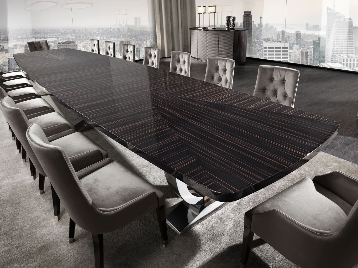 Итальянский обеденный стол Hermes Suite 600