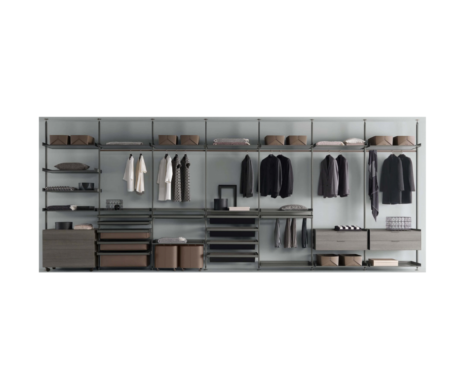Гардеробная система Zenit Night от Rimadesio