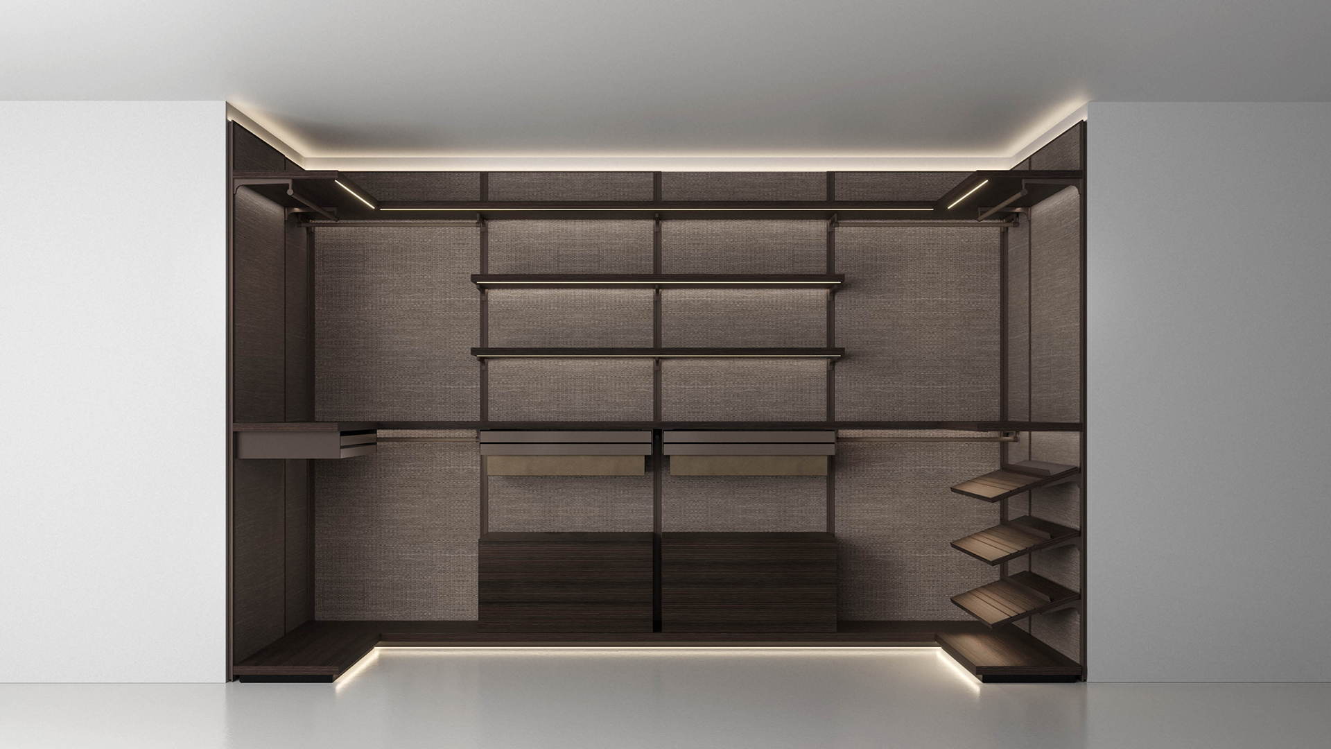 Гардеробная система Dress Bold от Rimadesio