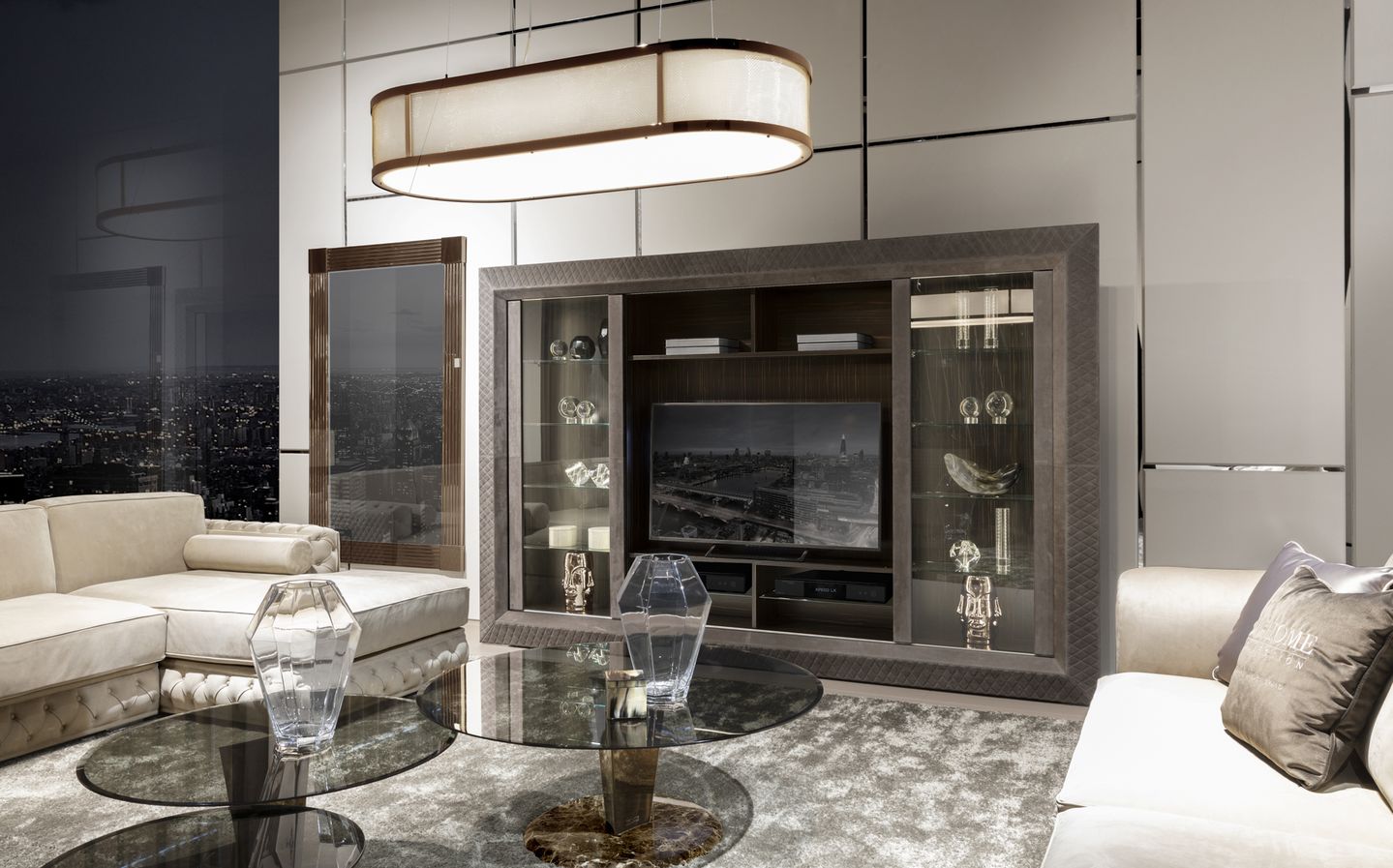 BYRON GLASS TV UNIT