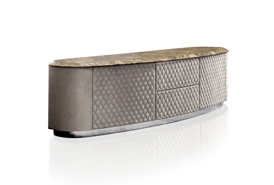 DV HOME collection VOGUE TV UNIT, Marble Top, Dubai