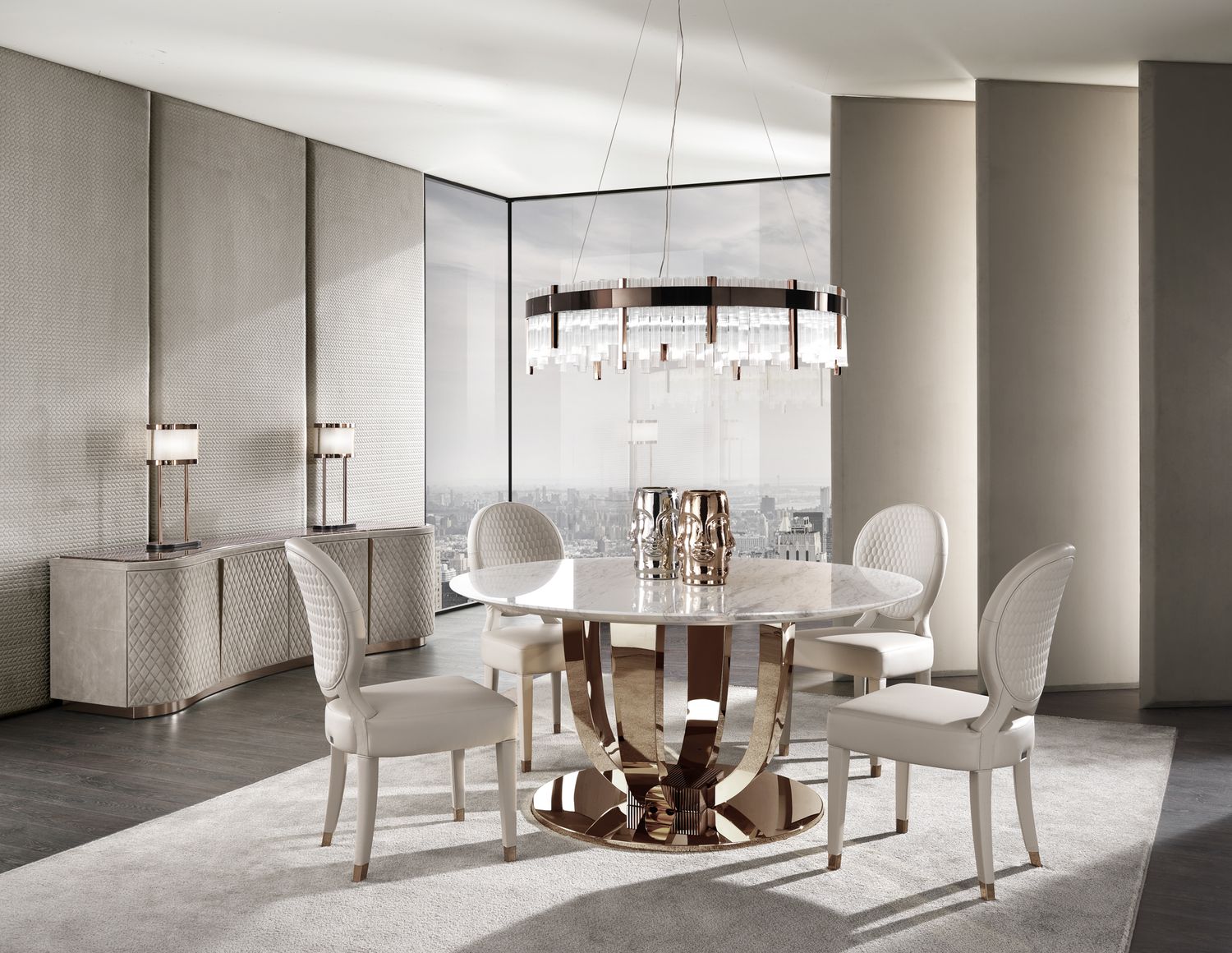 Круглый стол Hermes Round от DV Home Collection