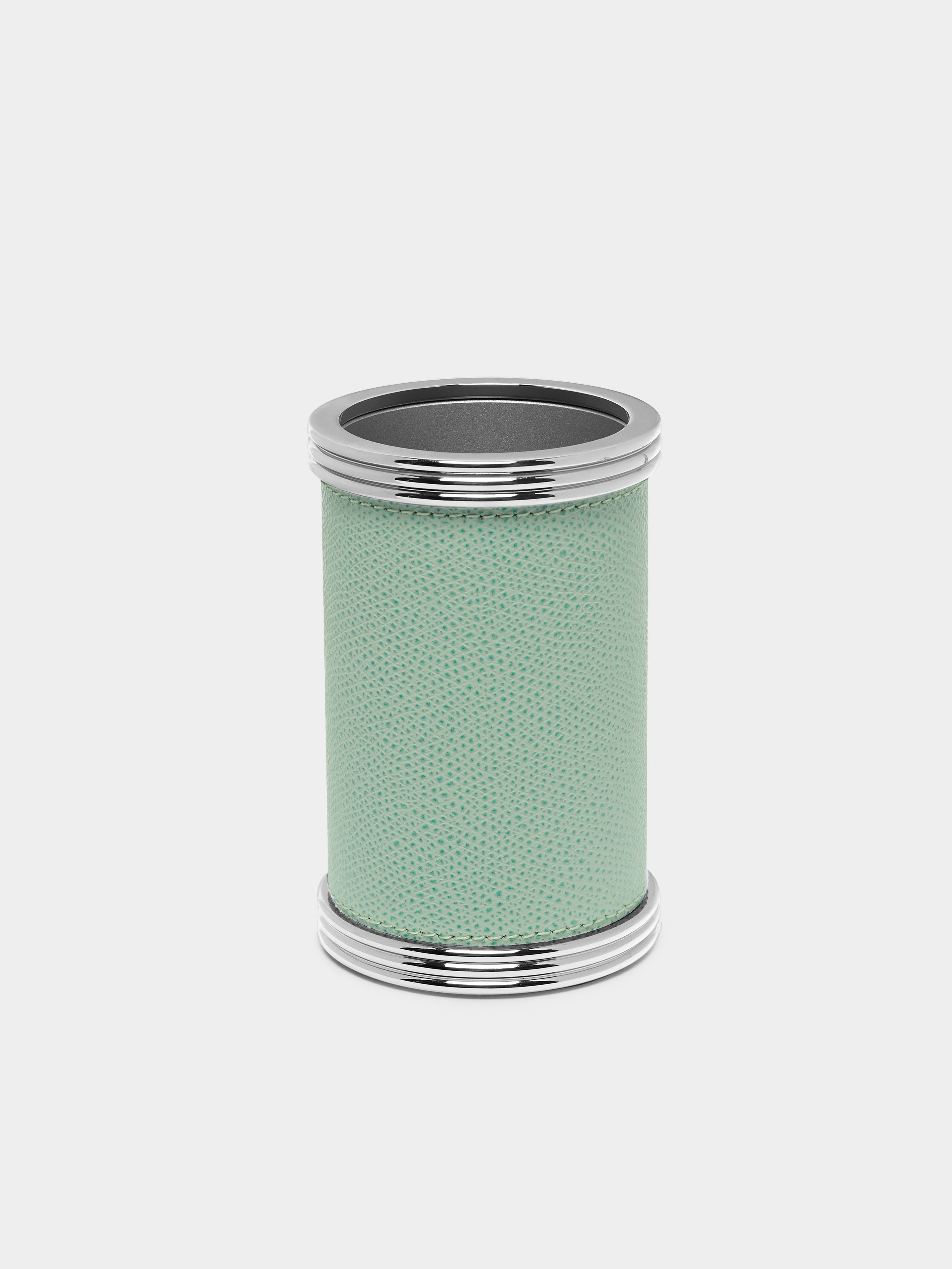 Amalfi Leather Toothbrush Holder