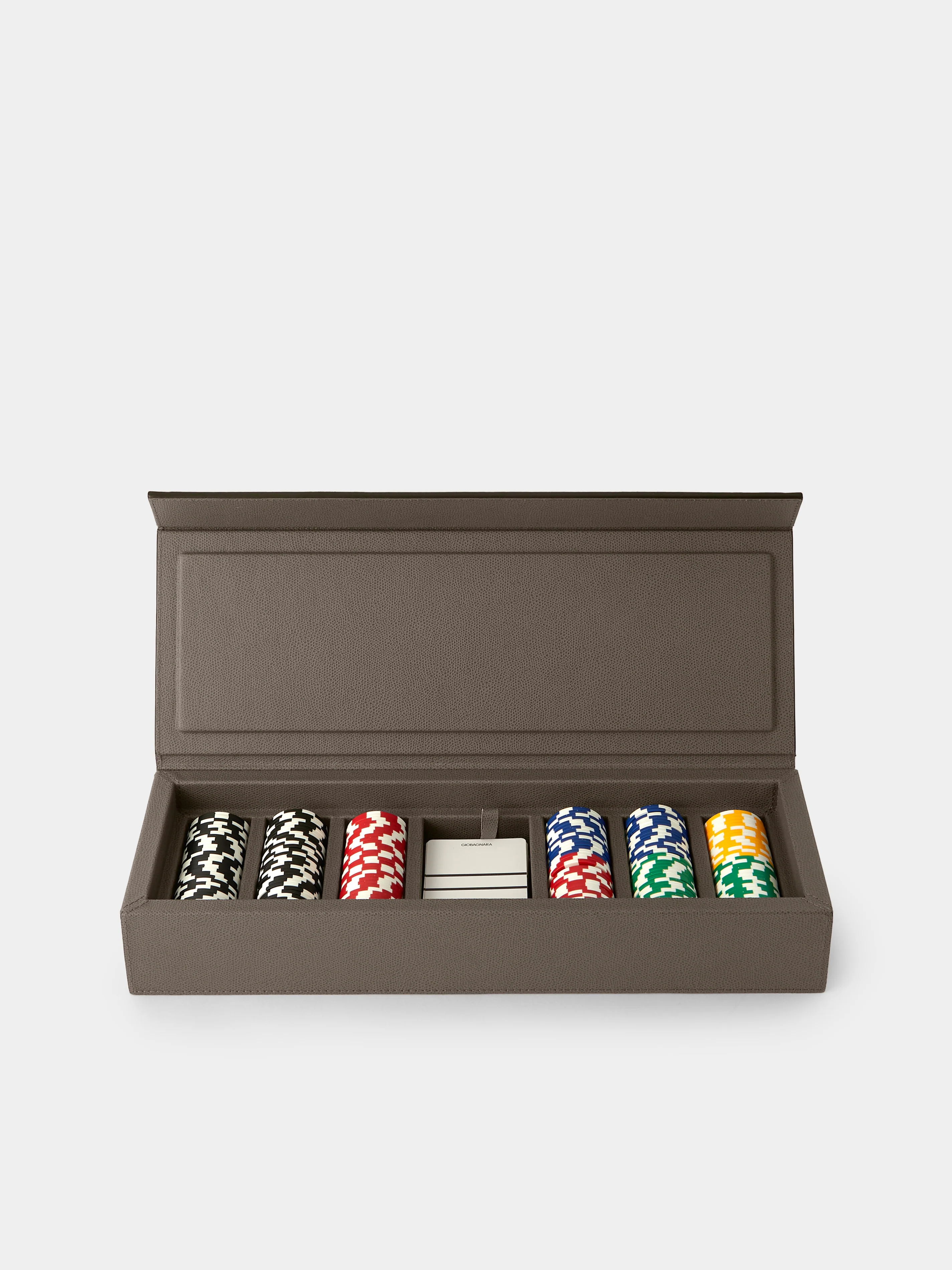 Parma Leather Poker Set