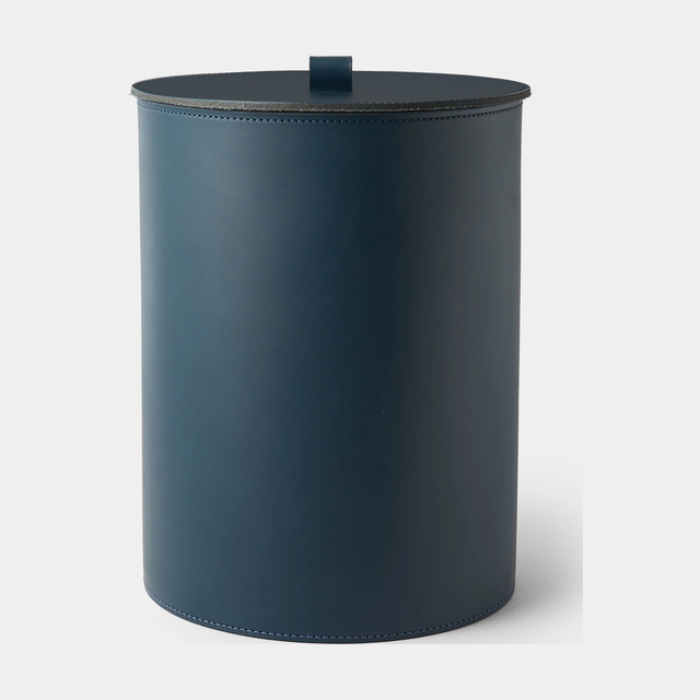 Orvieto Leather Wastepaper Bin