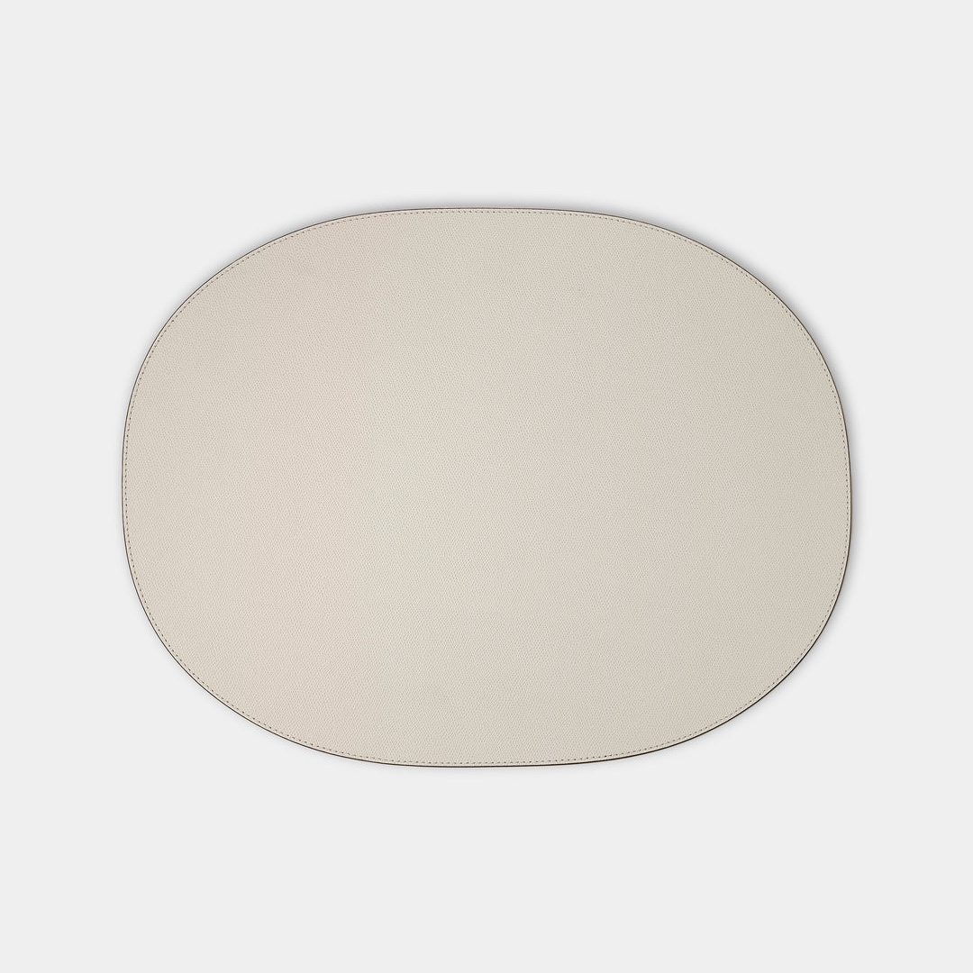 Leather Large Oval Placemats (Set of 4)