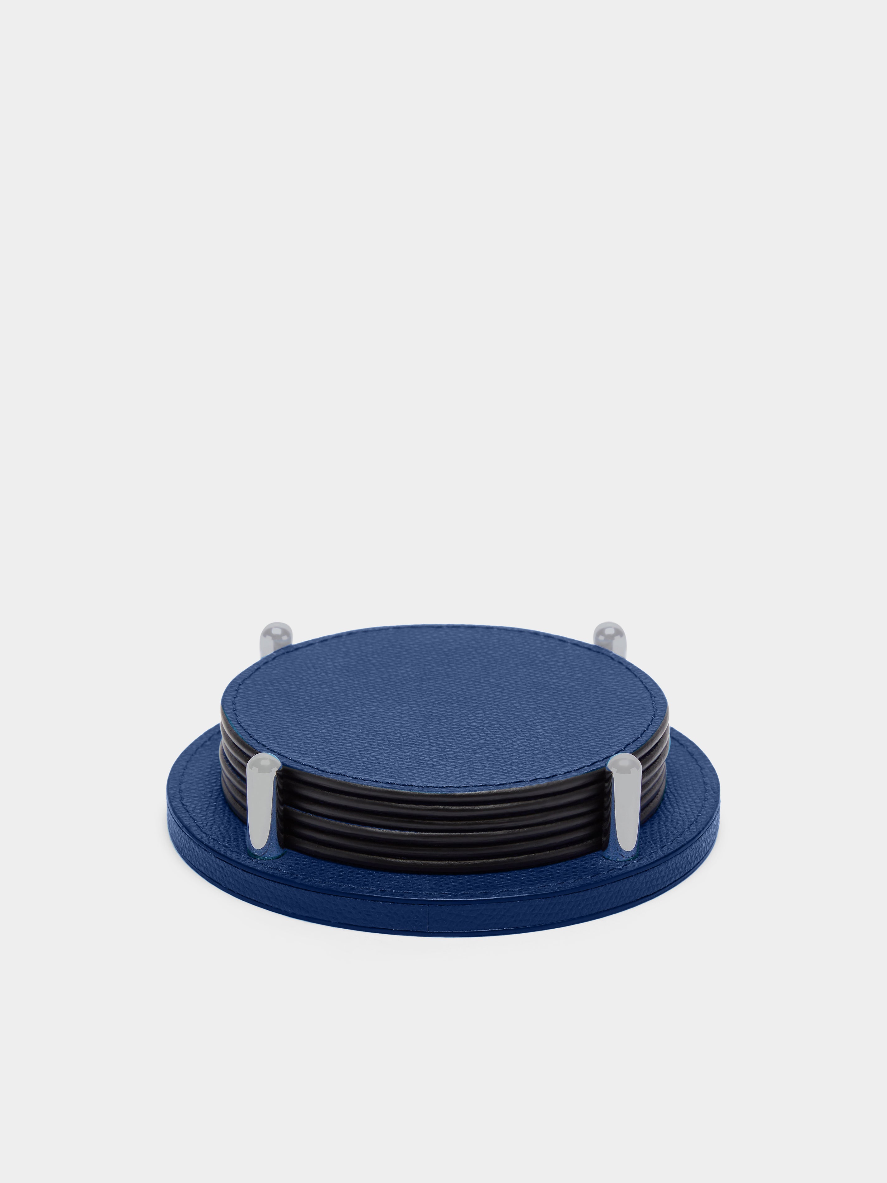 David Leather Coasters (Set of 6)