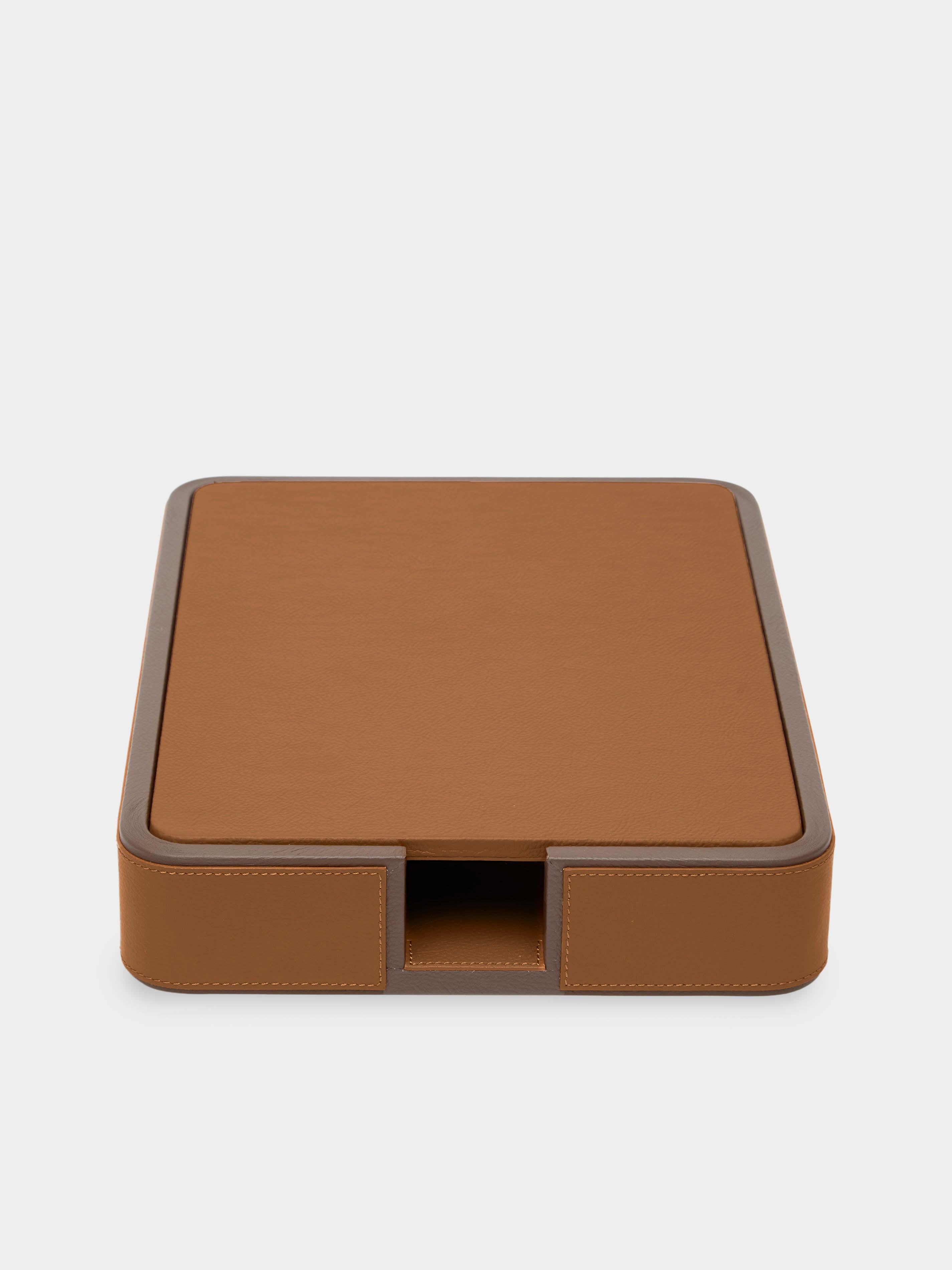 Leather A4 Paper Tray
