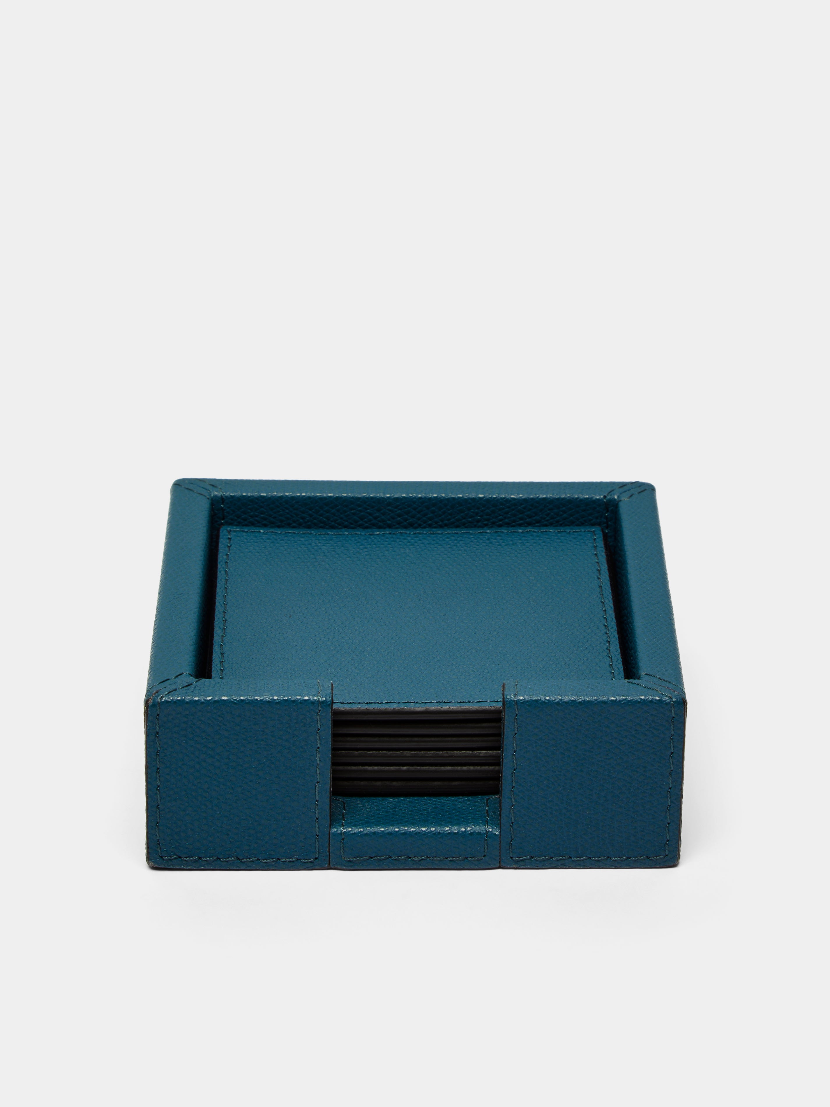 Tao Leather Square Coasters (Set of 6)