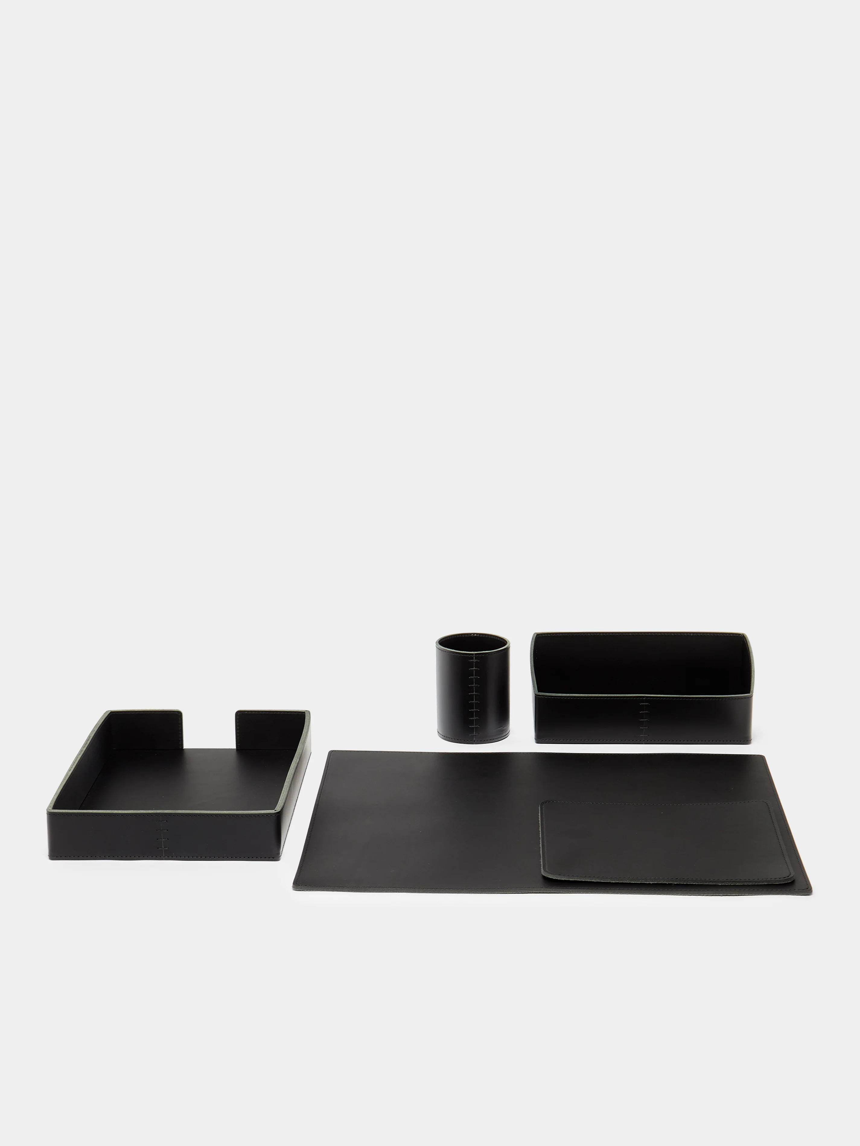 Todi Leather Desk Set