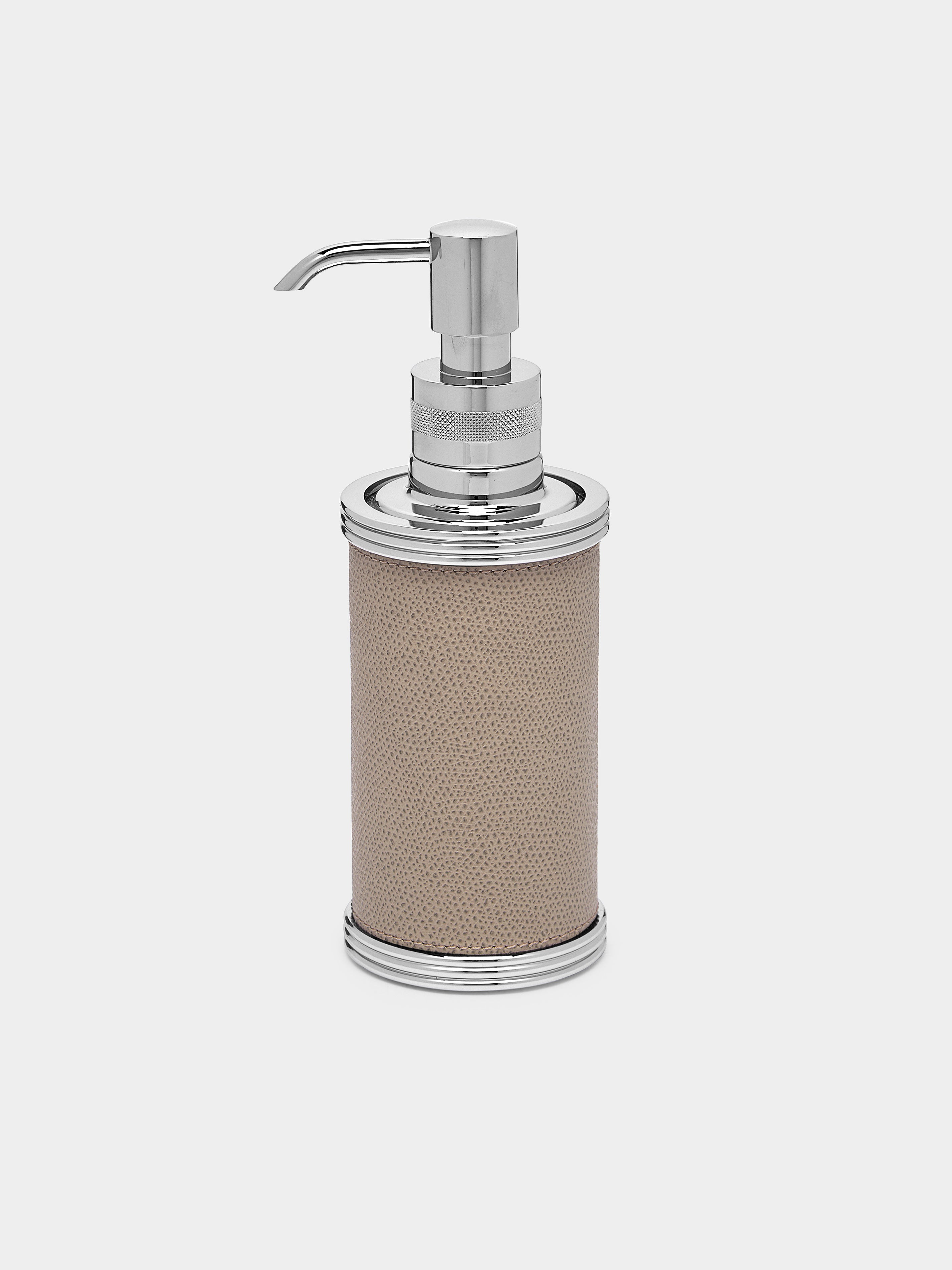 Amalfi Leather Soap Dispenser