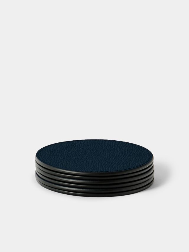 Tao Leather Coasters (Set of 6)