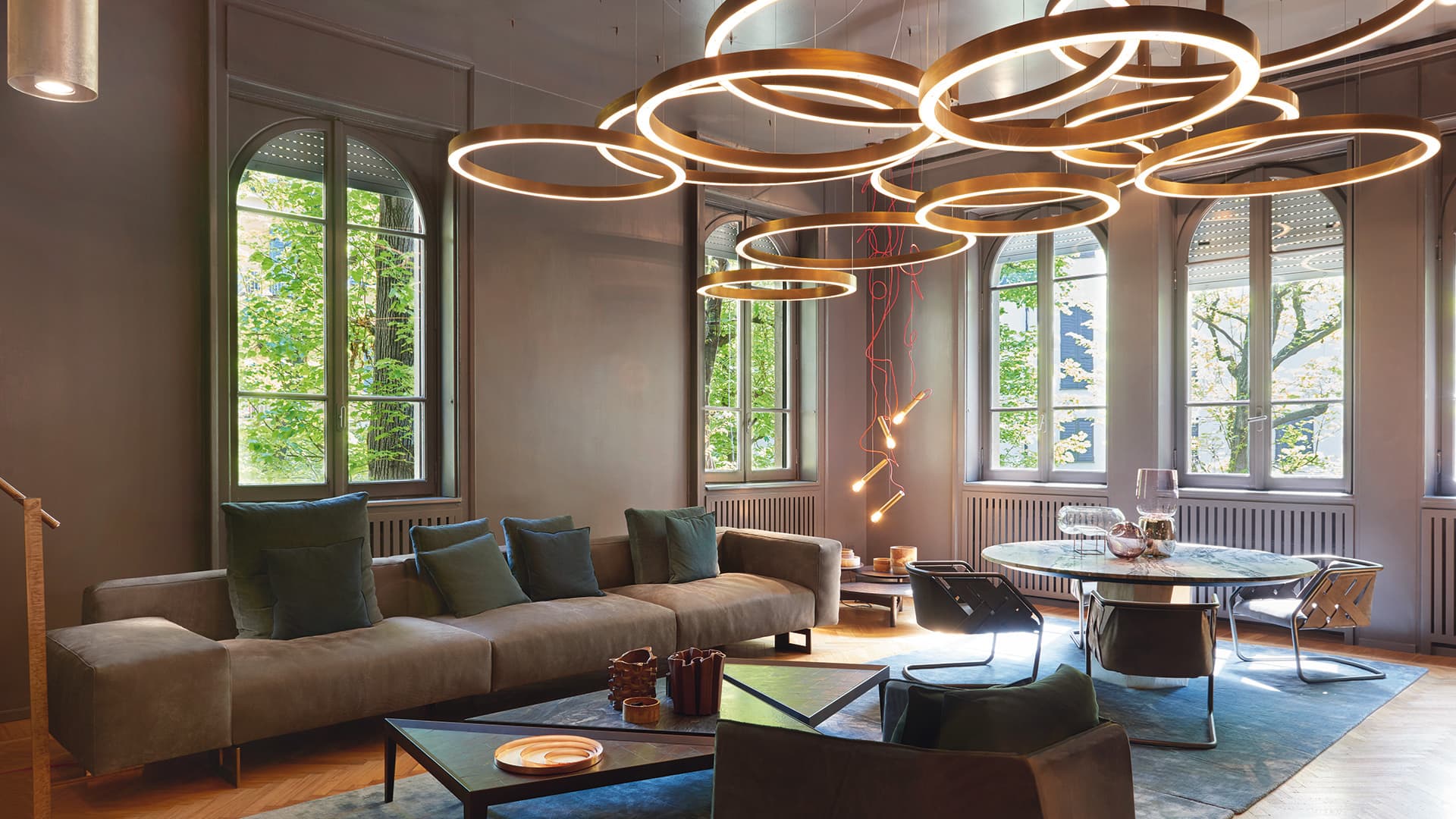 حلقة الضوء الأفقية