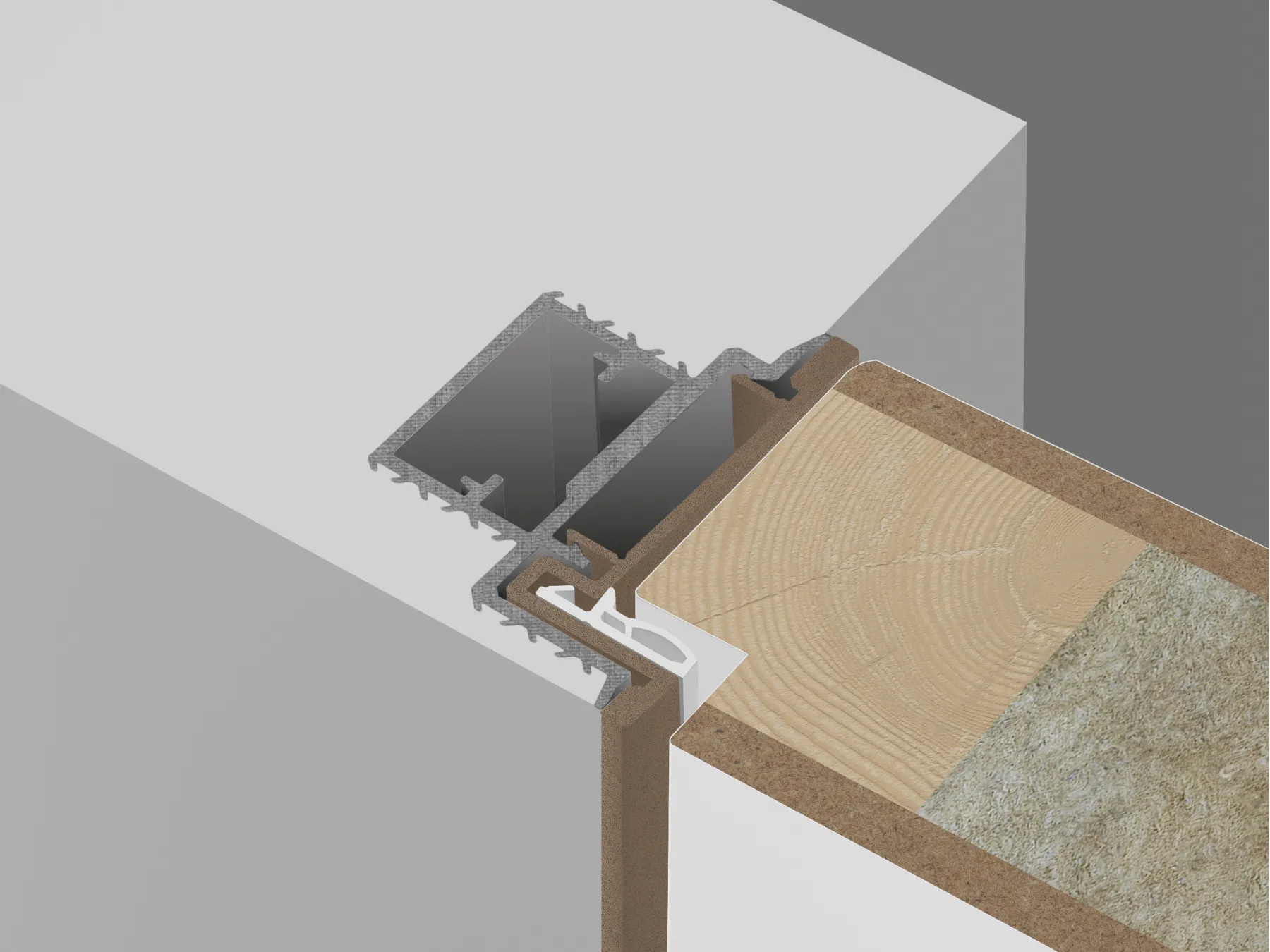 Flush-to-wall doors
