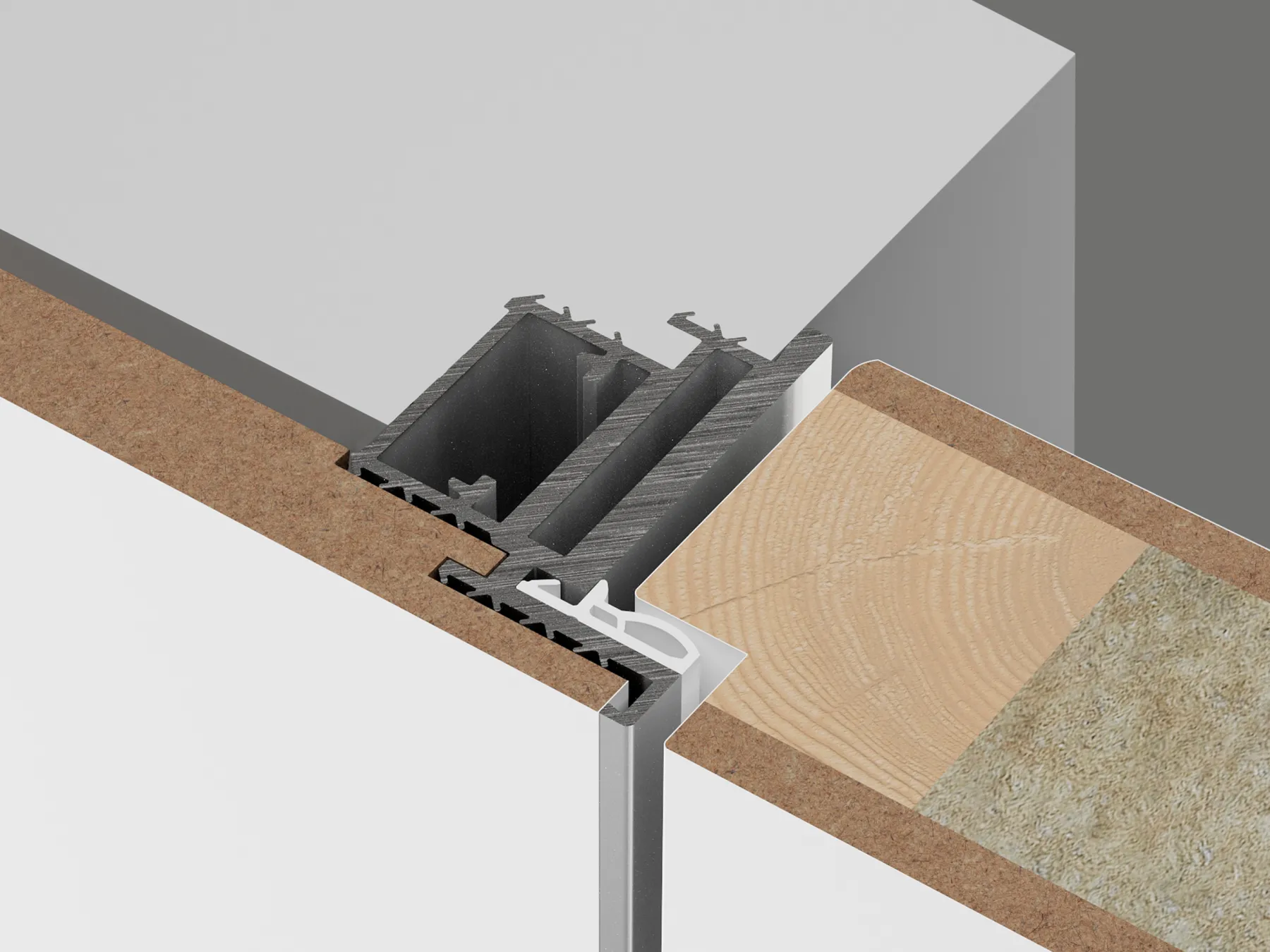 Flush-to-wall doors