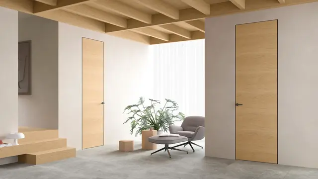 Двери flush-to-wall