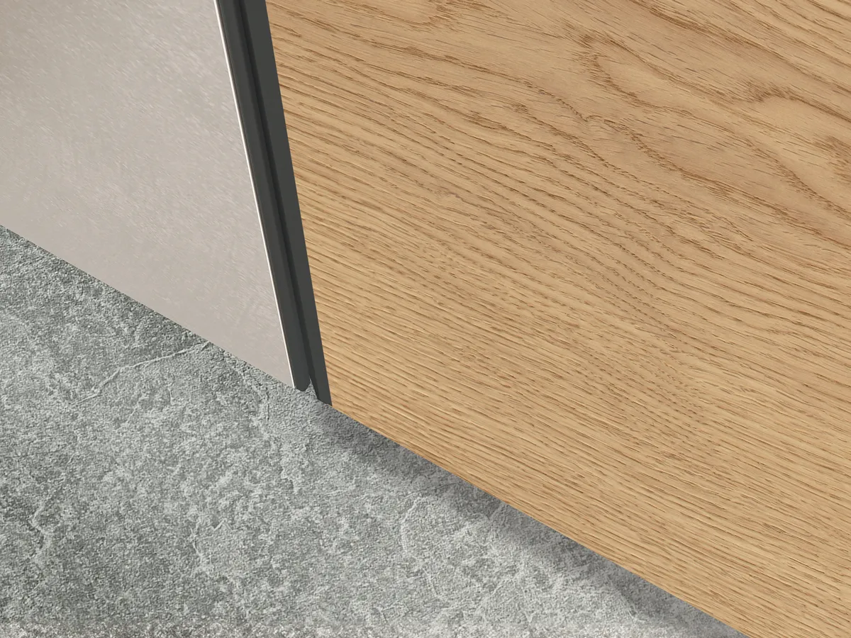 Flush-to-wall doors