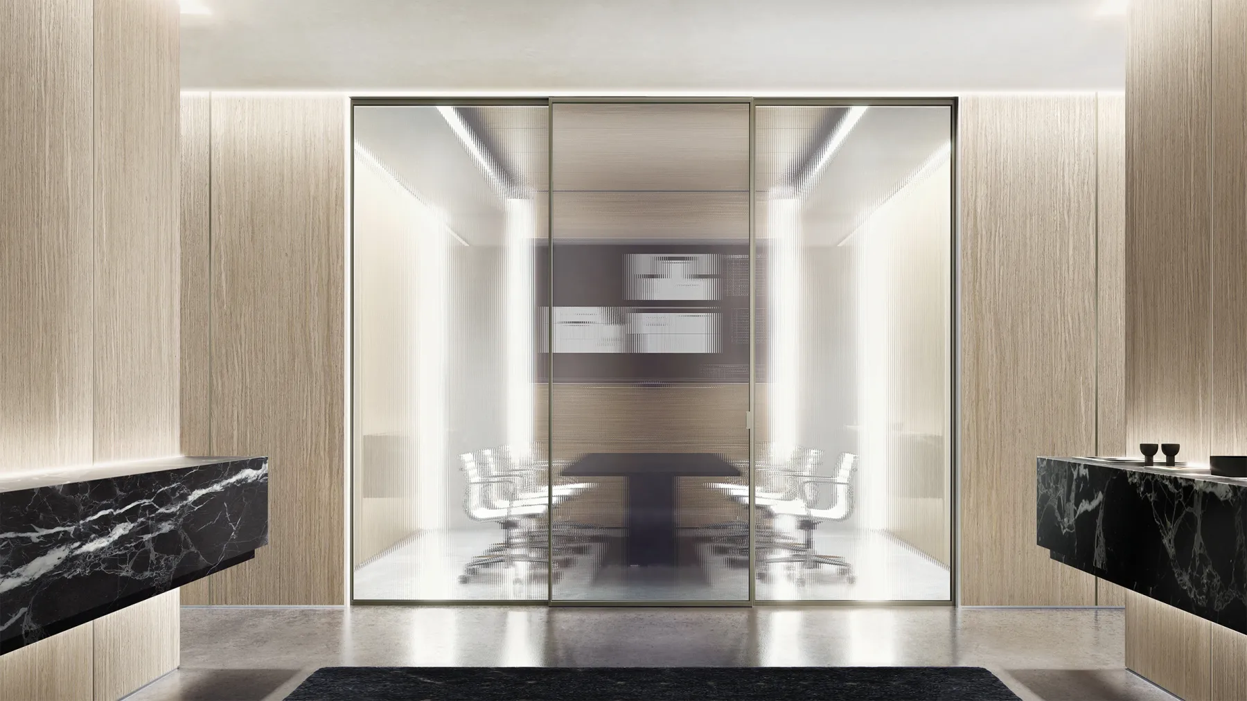 Top-hung sliding doors