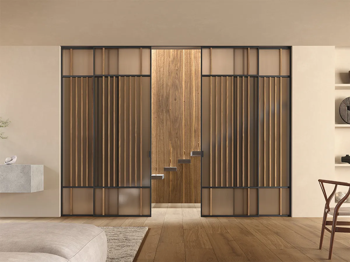 Top-hung sliding doors