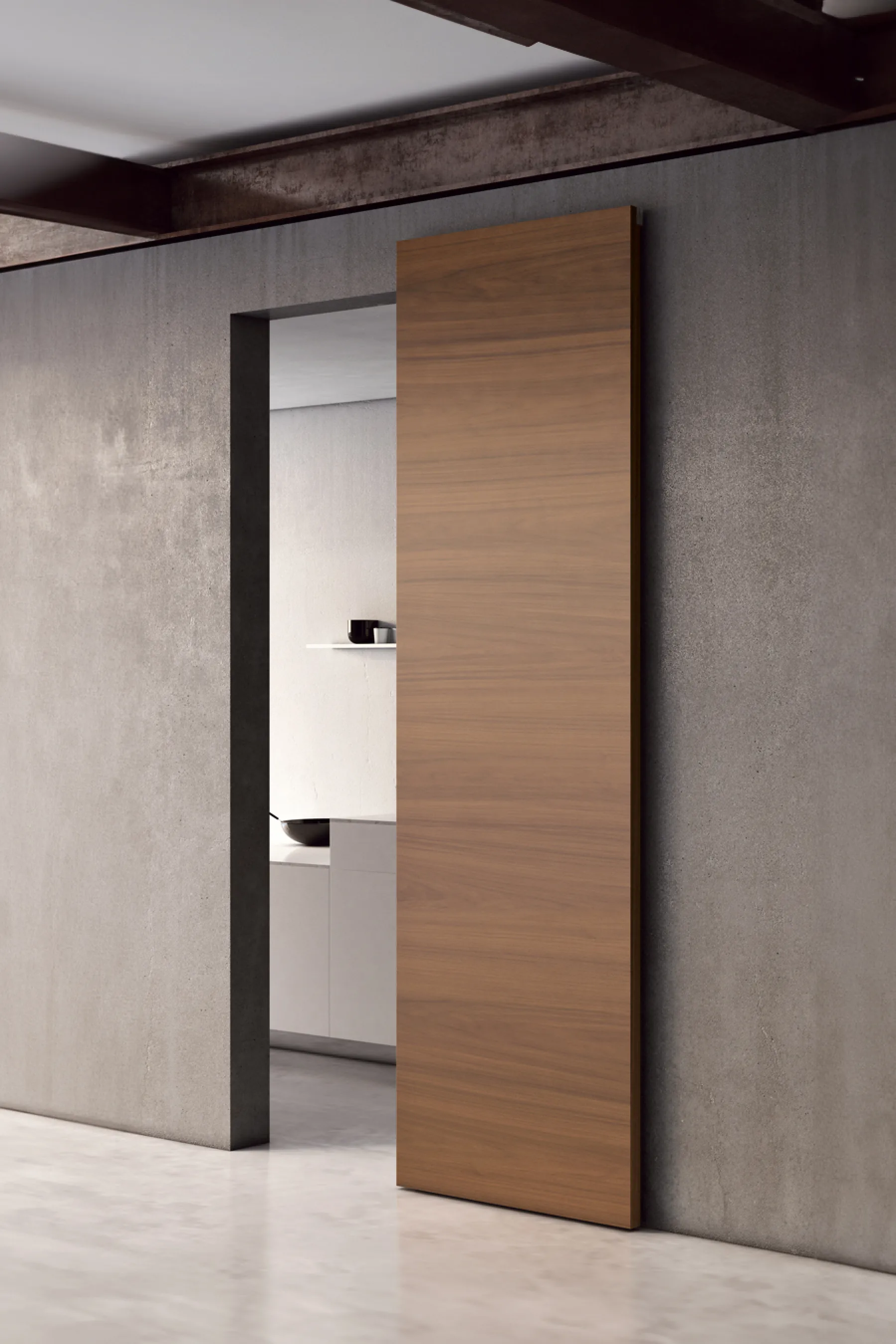 Wall-sliding doors