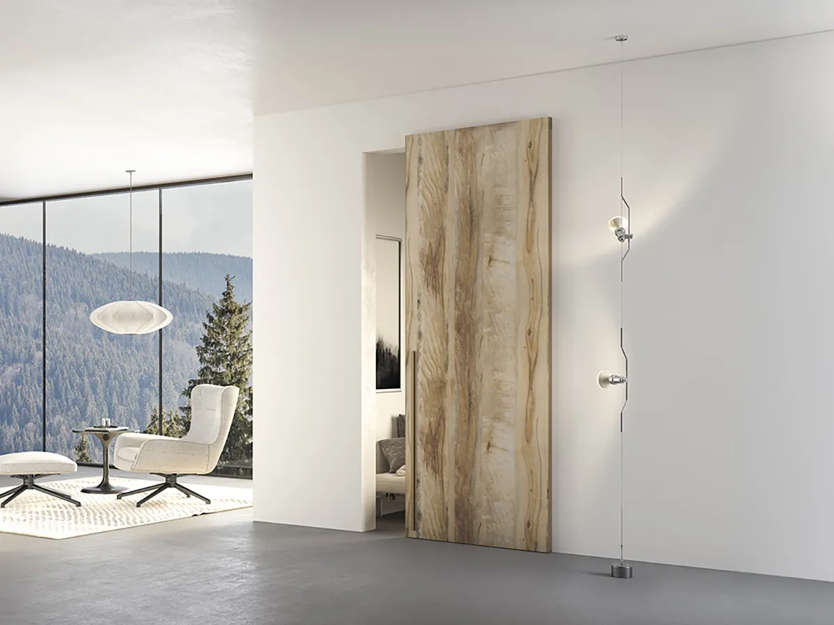 Wall-sliding doors