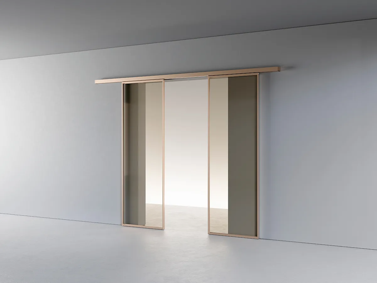 Wall-sliding doors
